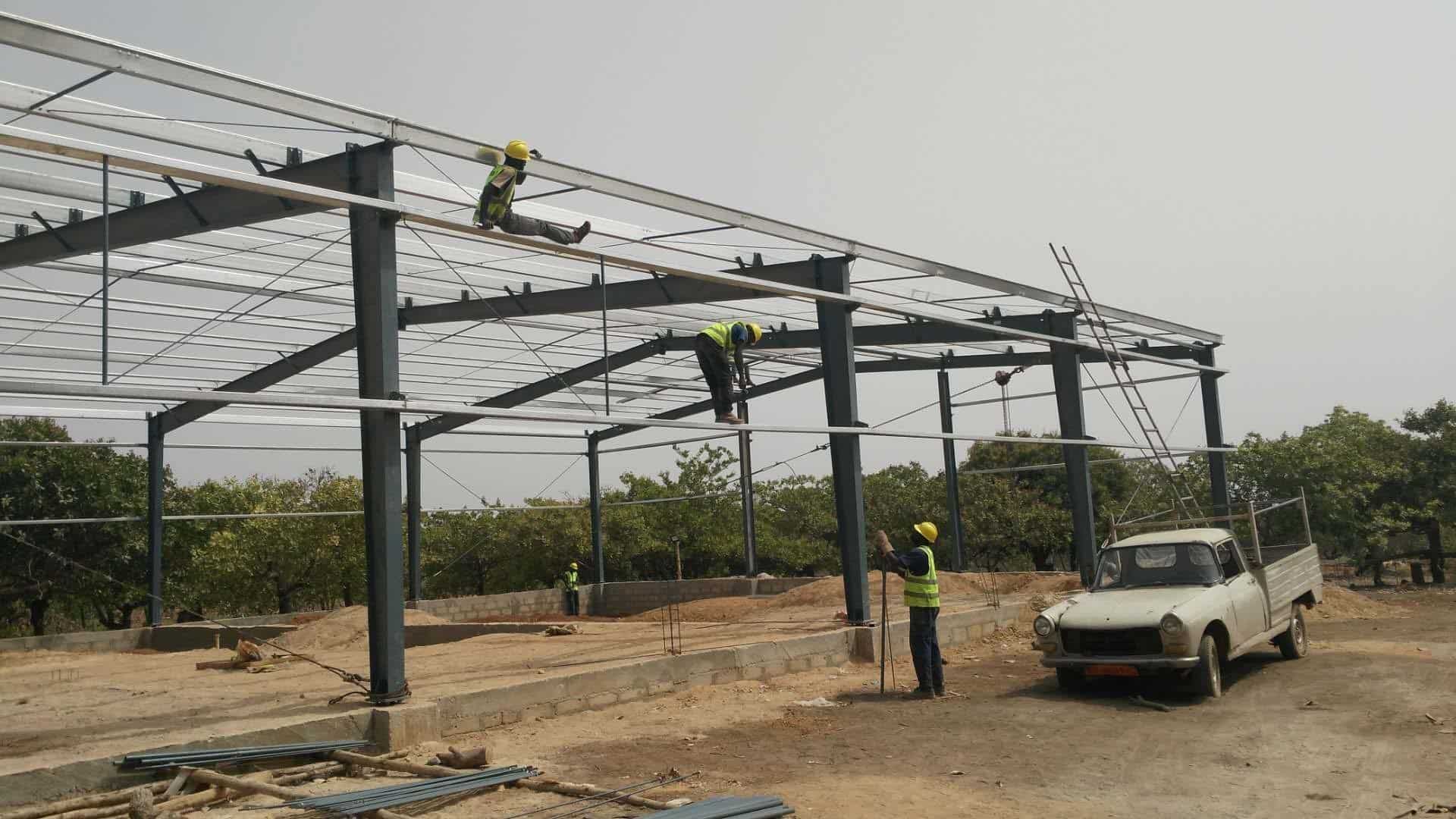 Dorian Build 3600 Square Meters Steel Building in Burkina Faso 05
