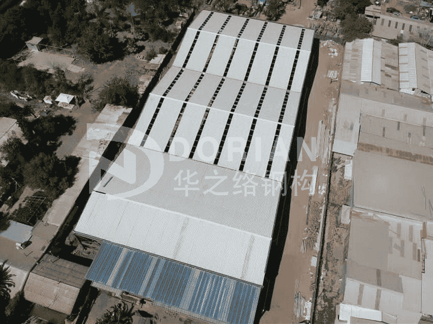 3000 Square Meters Steel Structure Warehouse in Chile 8