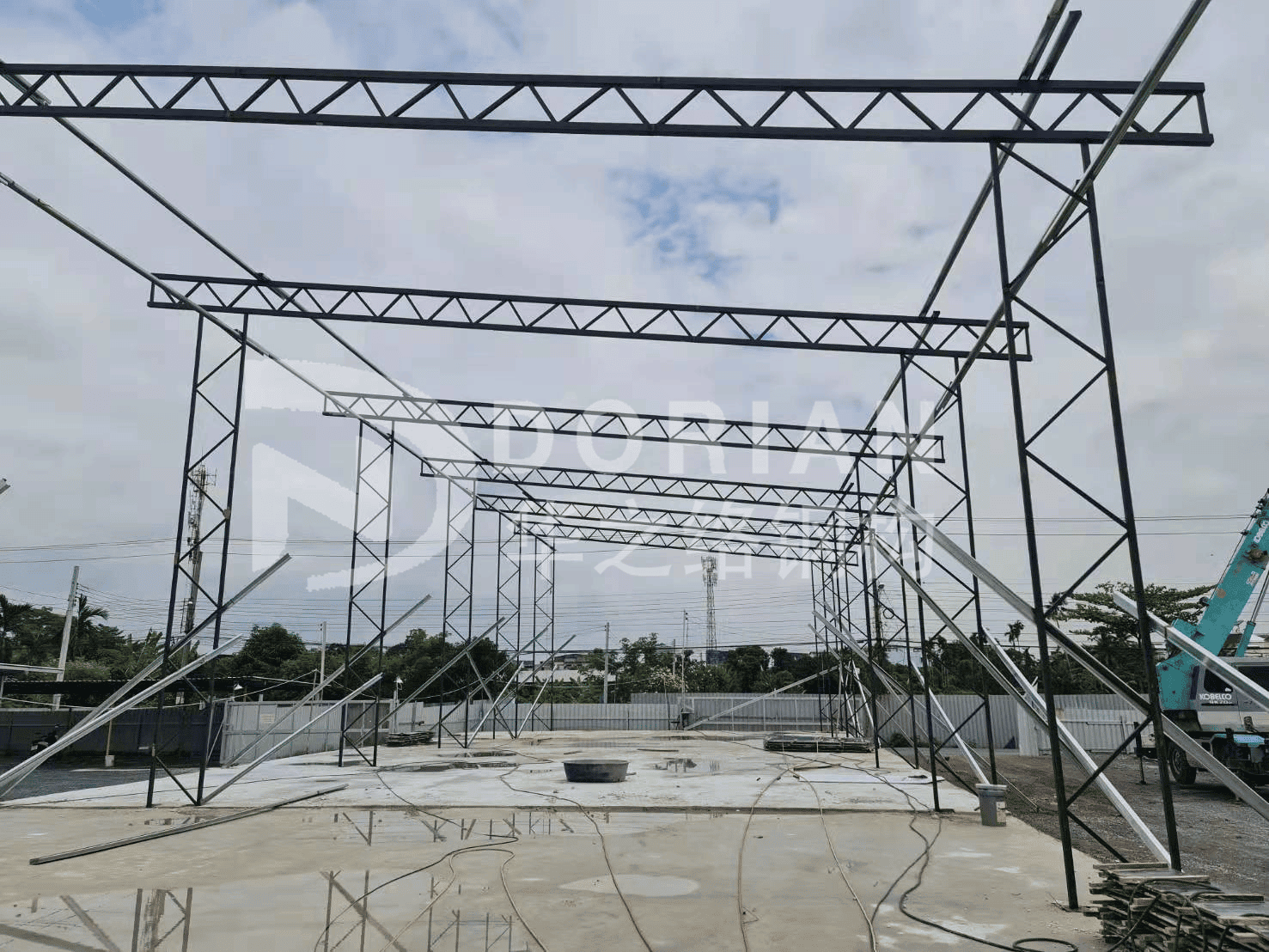 The Introduction of the Truss Steel Structure