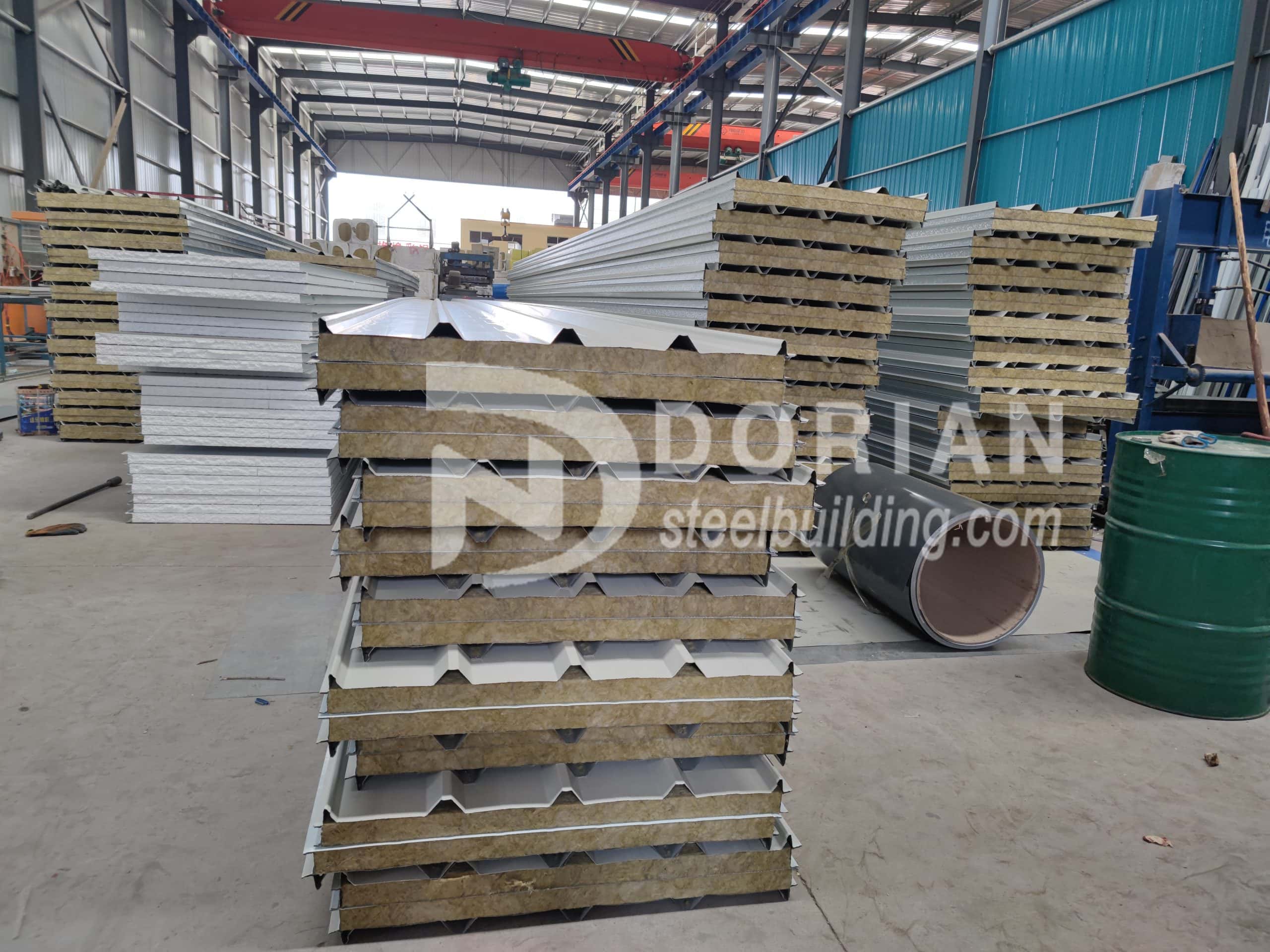 4000 Meters Rock Wool Sandwich Panel in Republic of El Salvador 6