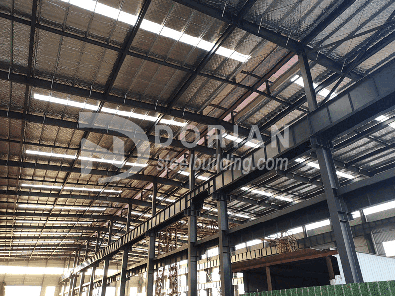 1100 Square Meters Steel Structure Warehouse In Thailand 5