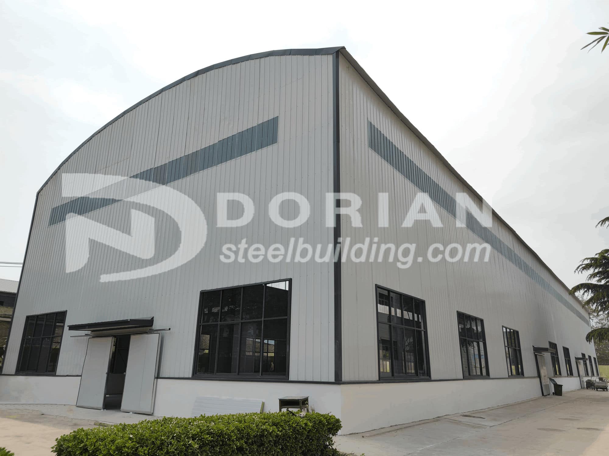 1260 Square Meters Steel Structure Commercial Building Kongfu school In Luoyang China 4