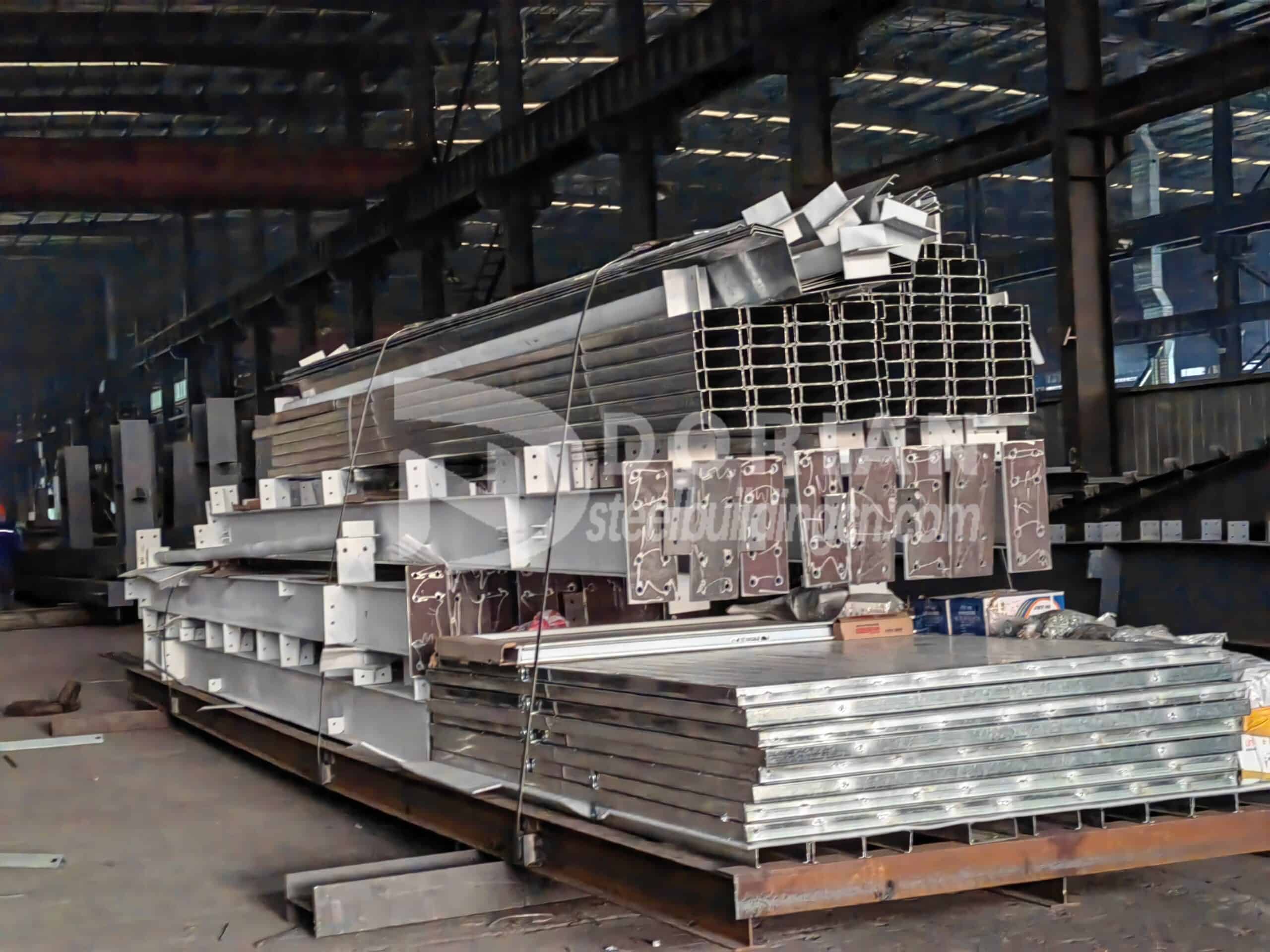 4250 Square Meters Steel Warehouse In Cabiao Philippines 11-min