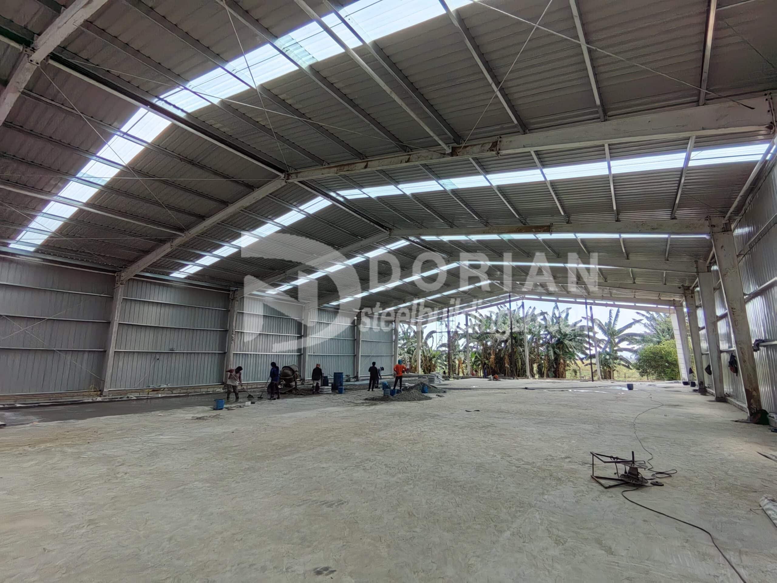 4250 Square Meters Steel Warehouse In Cabiao Philippines 13-min