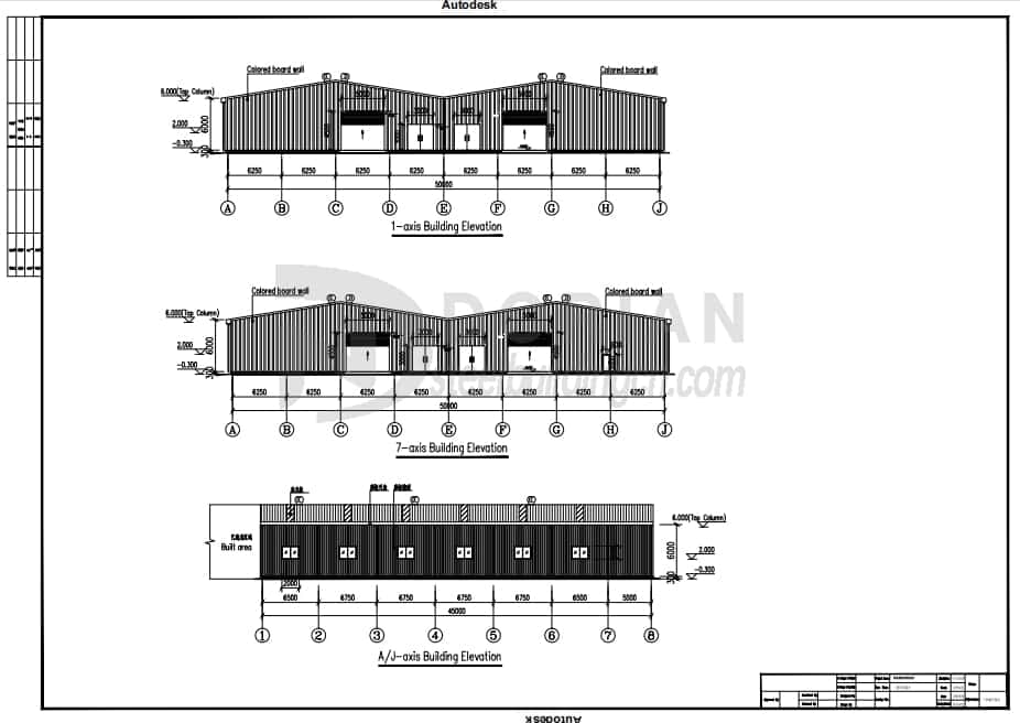 4250 Square Meters Steel Warehouse In Cabiao Philippines 9-min