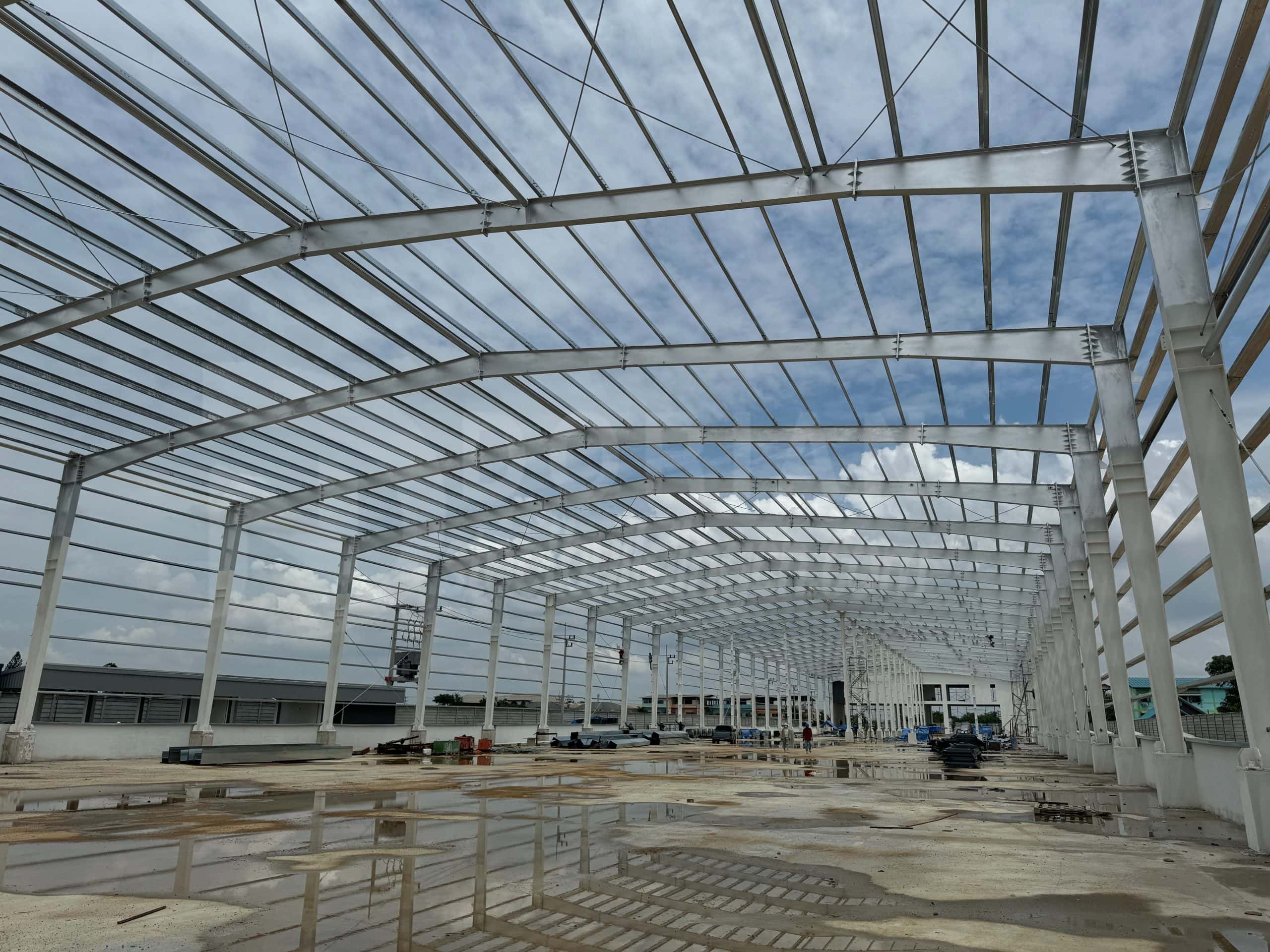 8064 Square Meter Steel Structure Workshop Project In Thailand 03