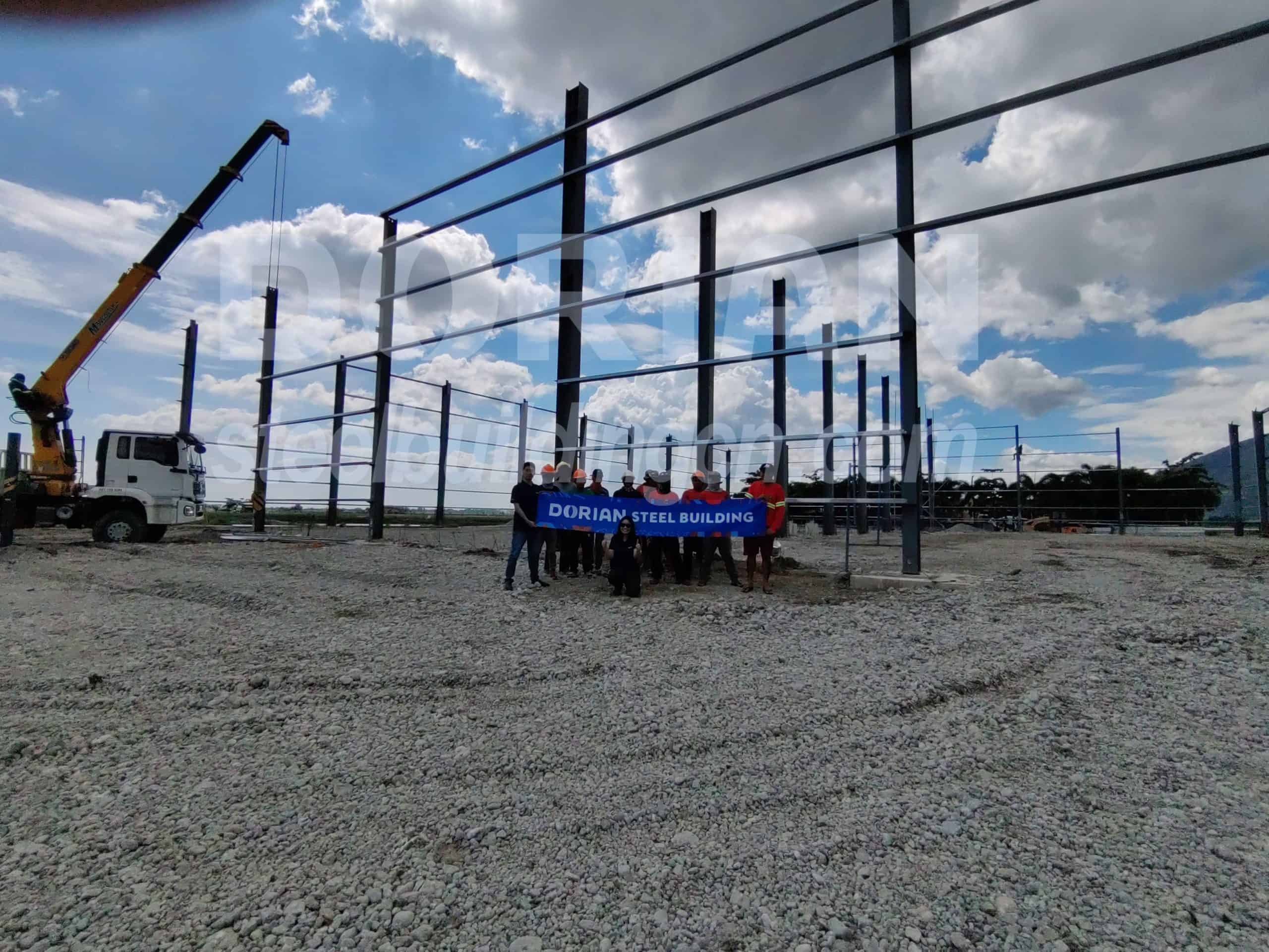 2000 Square Meters Steel Structure Feed Mill In The Philippines 3_n