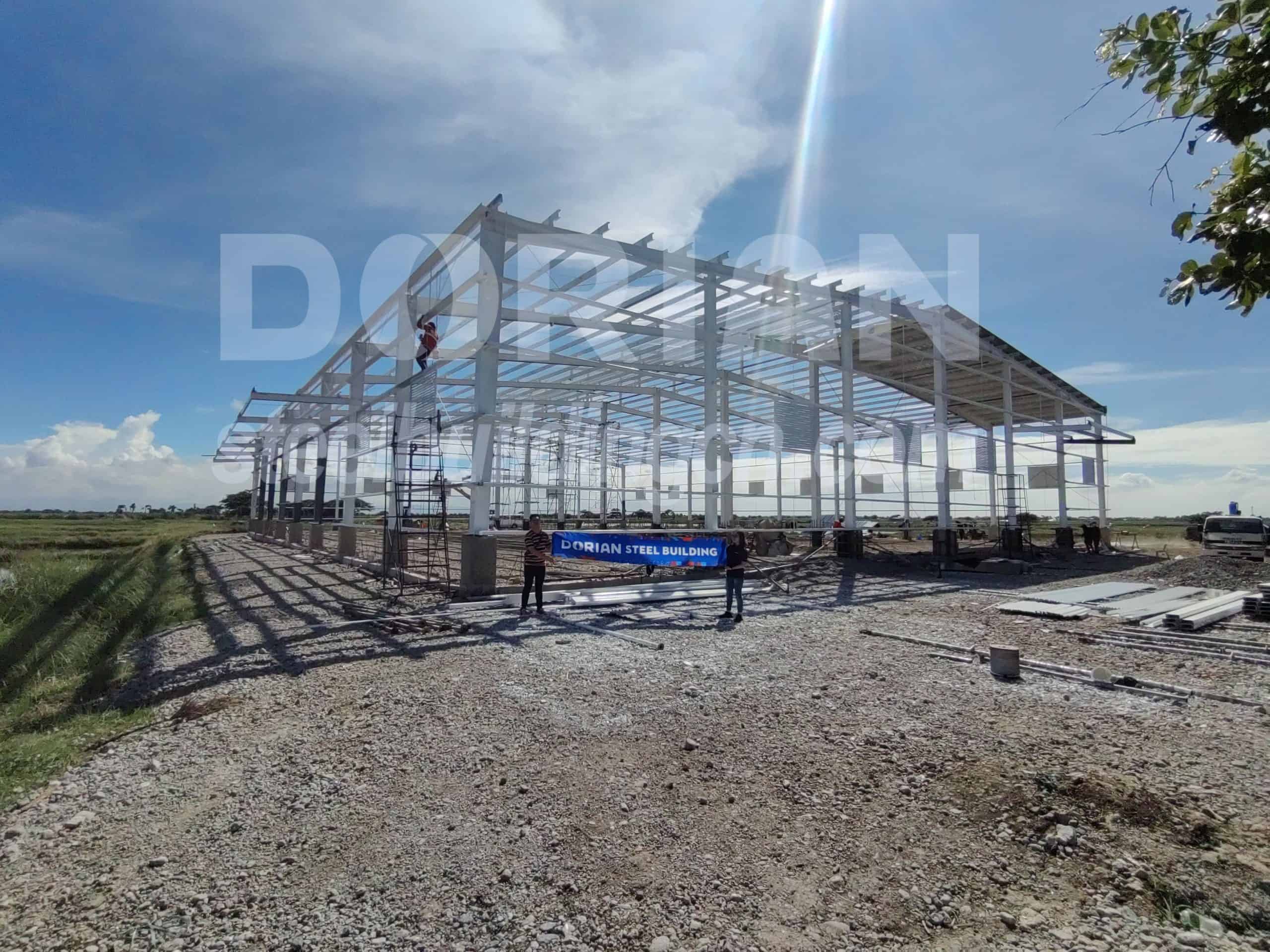 2000 Square Meters Steel Structure Feed Mill In The Philippines 4_n