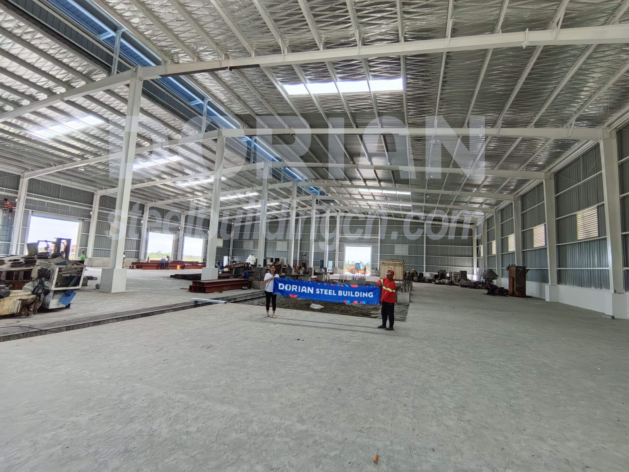 2000 Square Meters Steel Structure Feed Mill In The Philippines 5_n