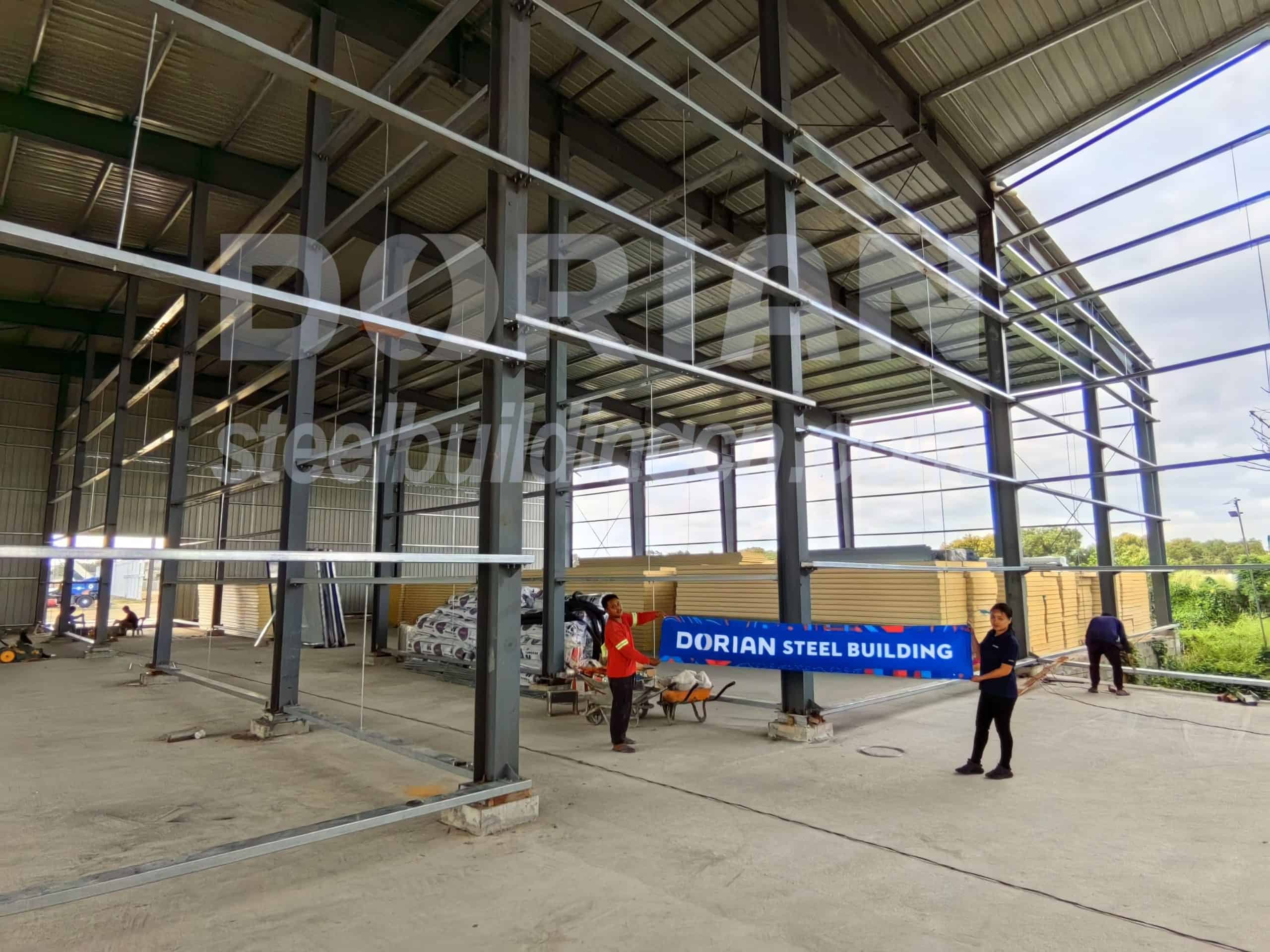 3000 Square Meters Steel Structure Cold Storage In The Philippines 2_n
