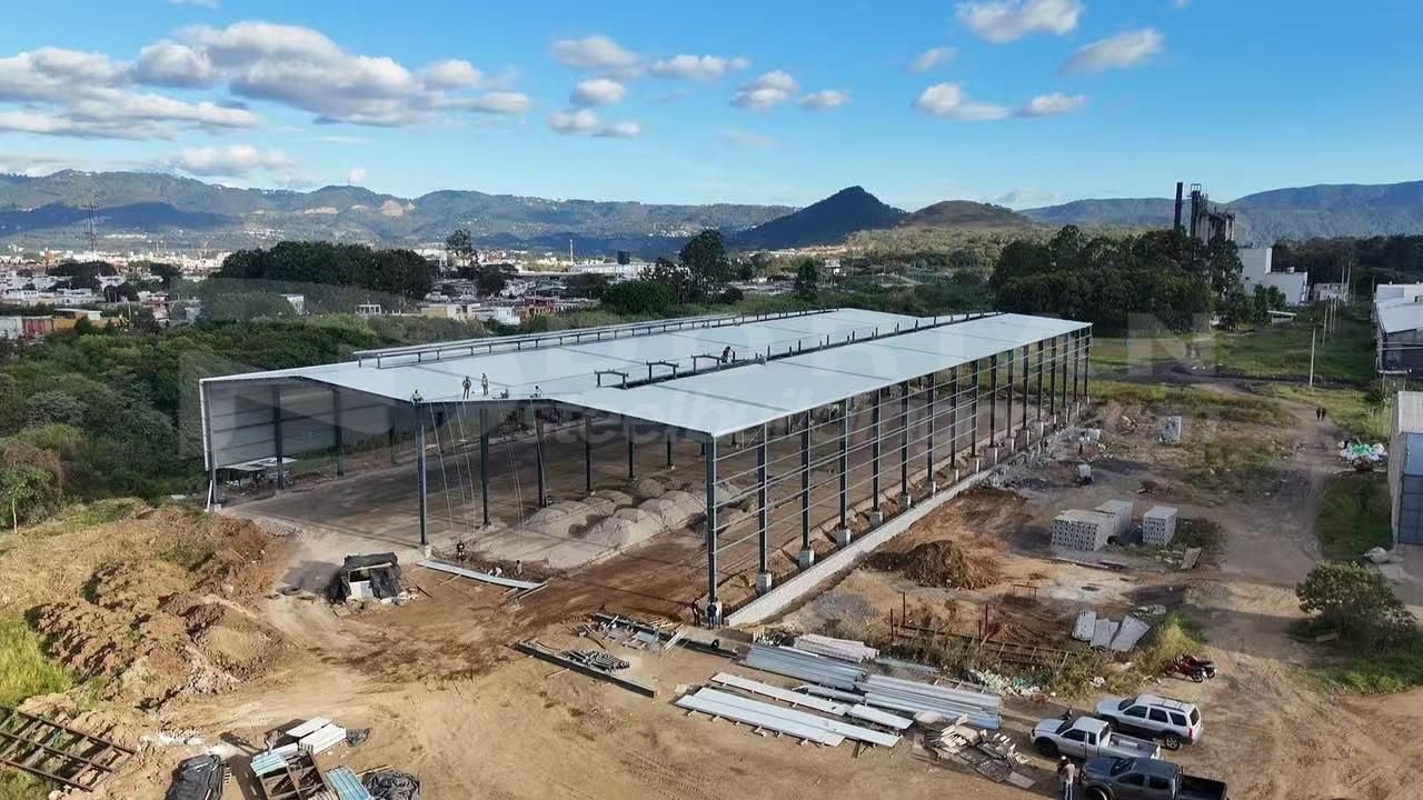 4800 square meter steel structure textile factory in Guatemala 08