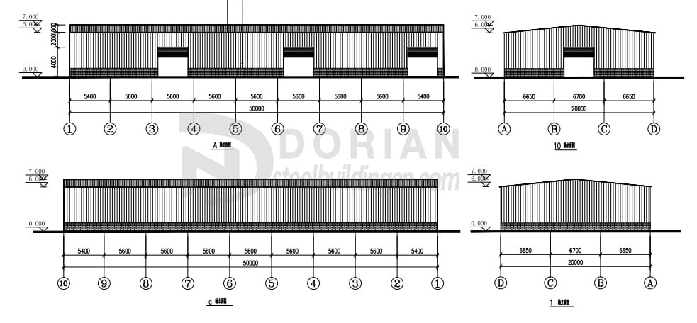 1000 Square Meter Steel Structure Warehouse in Laem Chabang, Thailand 4