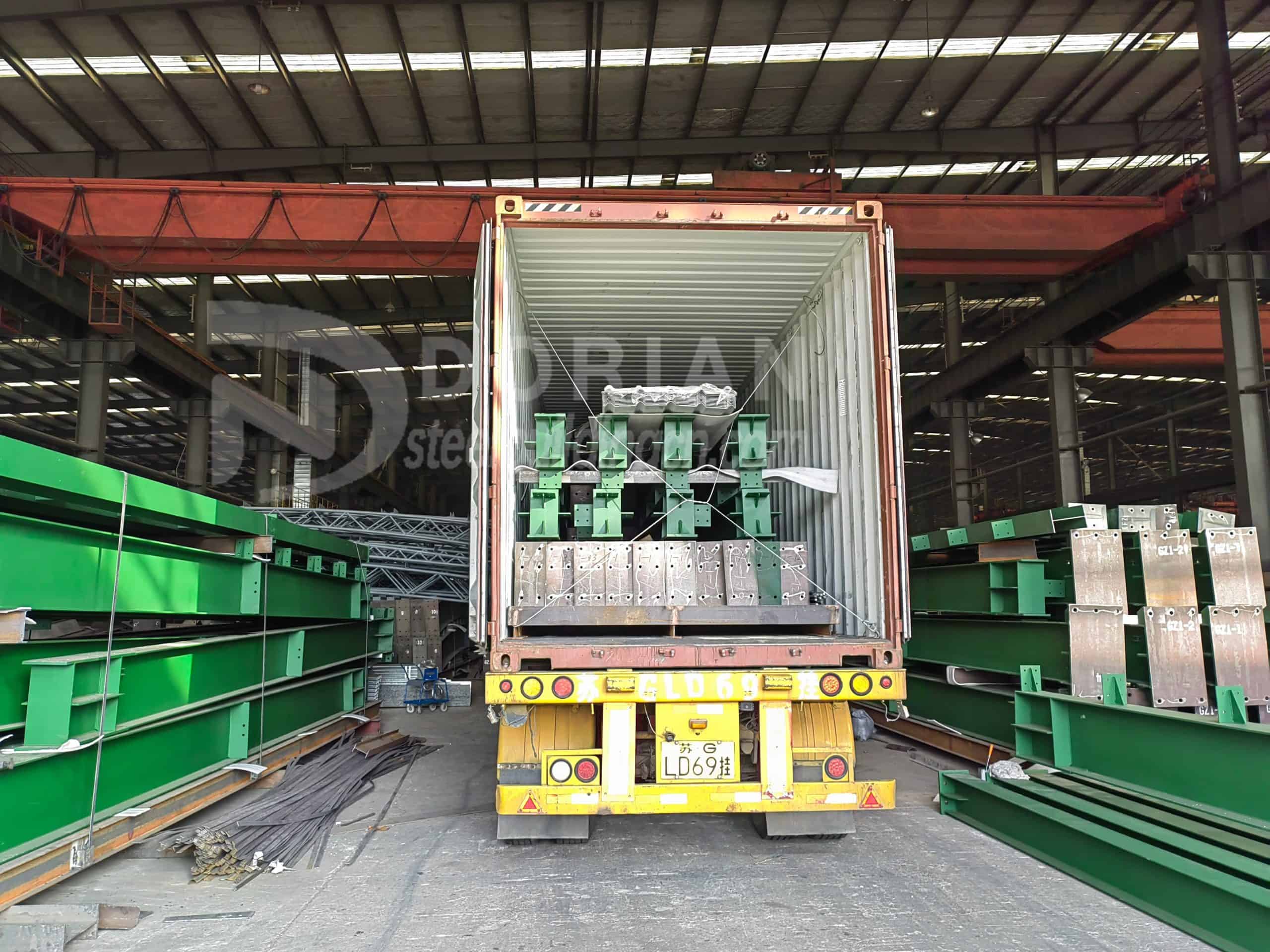 1000 Square Meter Steel Structure Warehouse in Laem Chabang, Thailand 8
