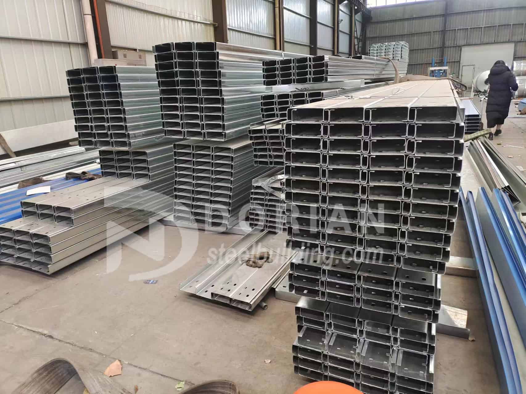 1380 Square Meters Steel Structure Warehouse Delivered To Ethiopia 3