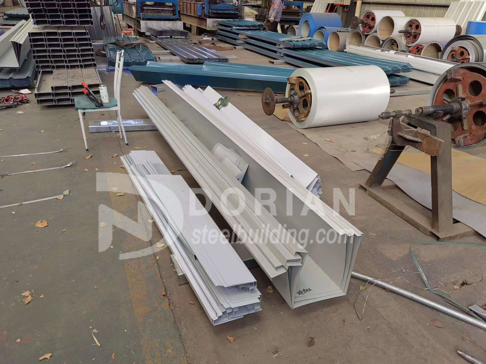 1380 Square Meters Steel Structure Warehouse Delivered To Ethiopia 4