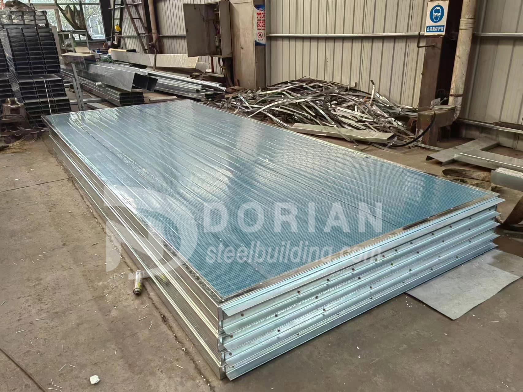 1380 Square Meters Steel Structure Warehouse Delivered To Ethiopia 7