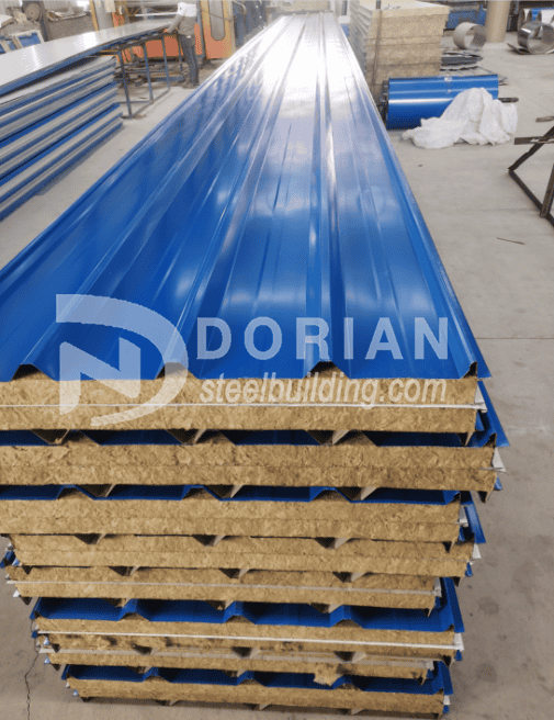 4000 Meters Rock Wool Sandwich Panel in Republic of El Salvador 4