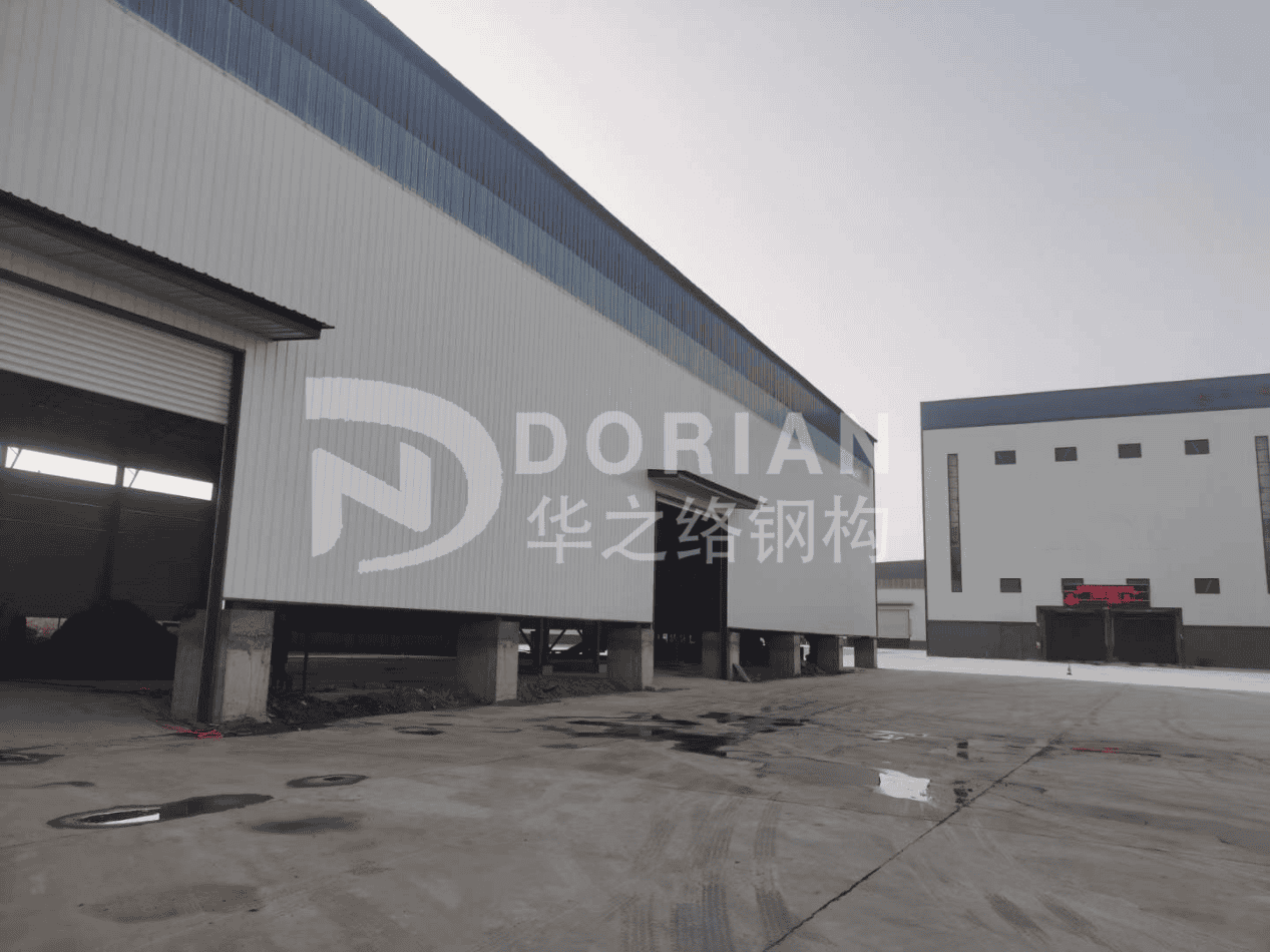4050 Square Meters Truss Steel Structure Workshop In China 7