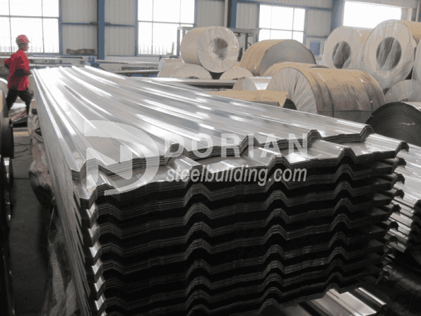 576 Square Meter Steel structure building in Mauritius 3