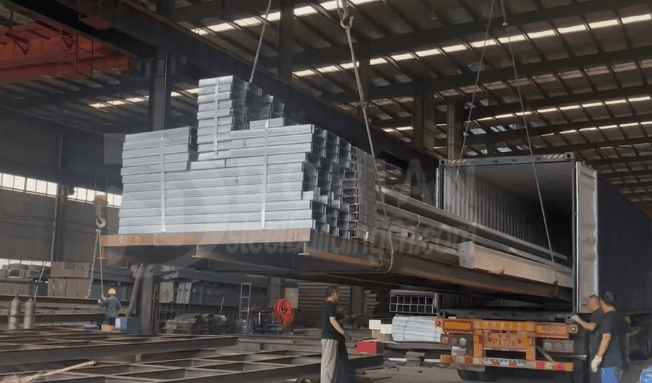 8064 Square Meter Steel Structure Workshop Project In Thailand 3