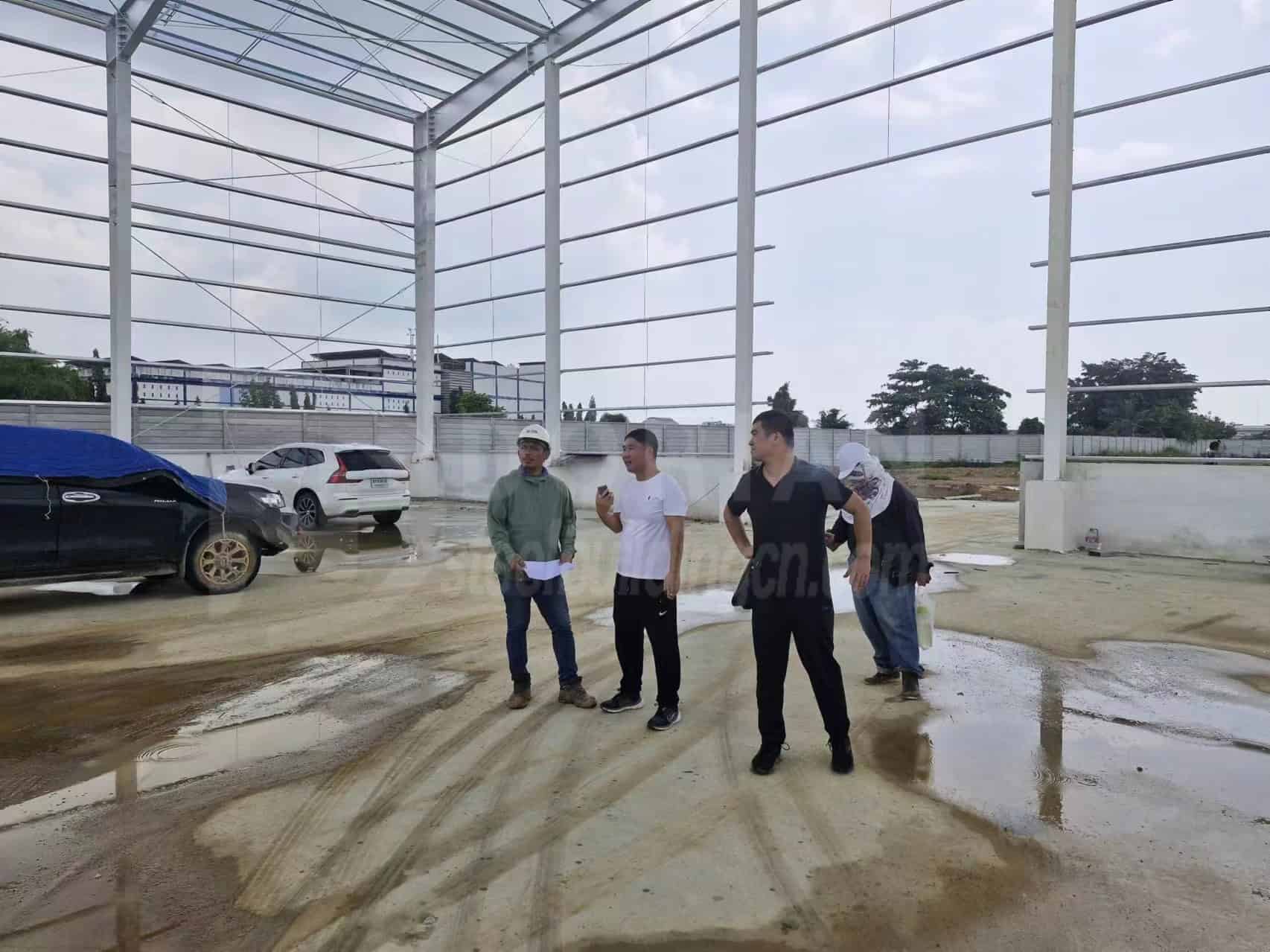 8064 Square Meter Steel Structure Workshop Project In Thailand 4