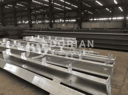 900 Square Meters Steel Structure Garage With Office In Mauritius 1