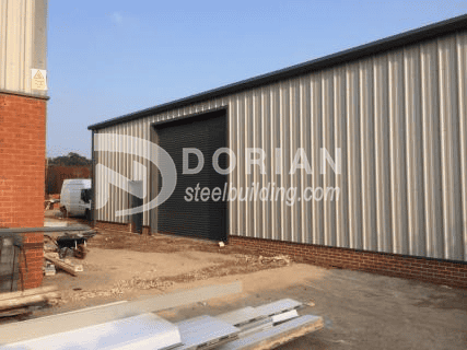 900 Square Meters Steel Structure Garage With Office In Mauritius 4