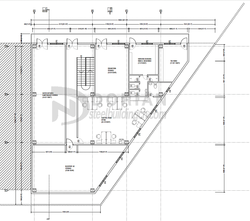 Irregular Two-Storey Warehouse Project in Male Maldives 2