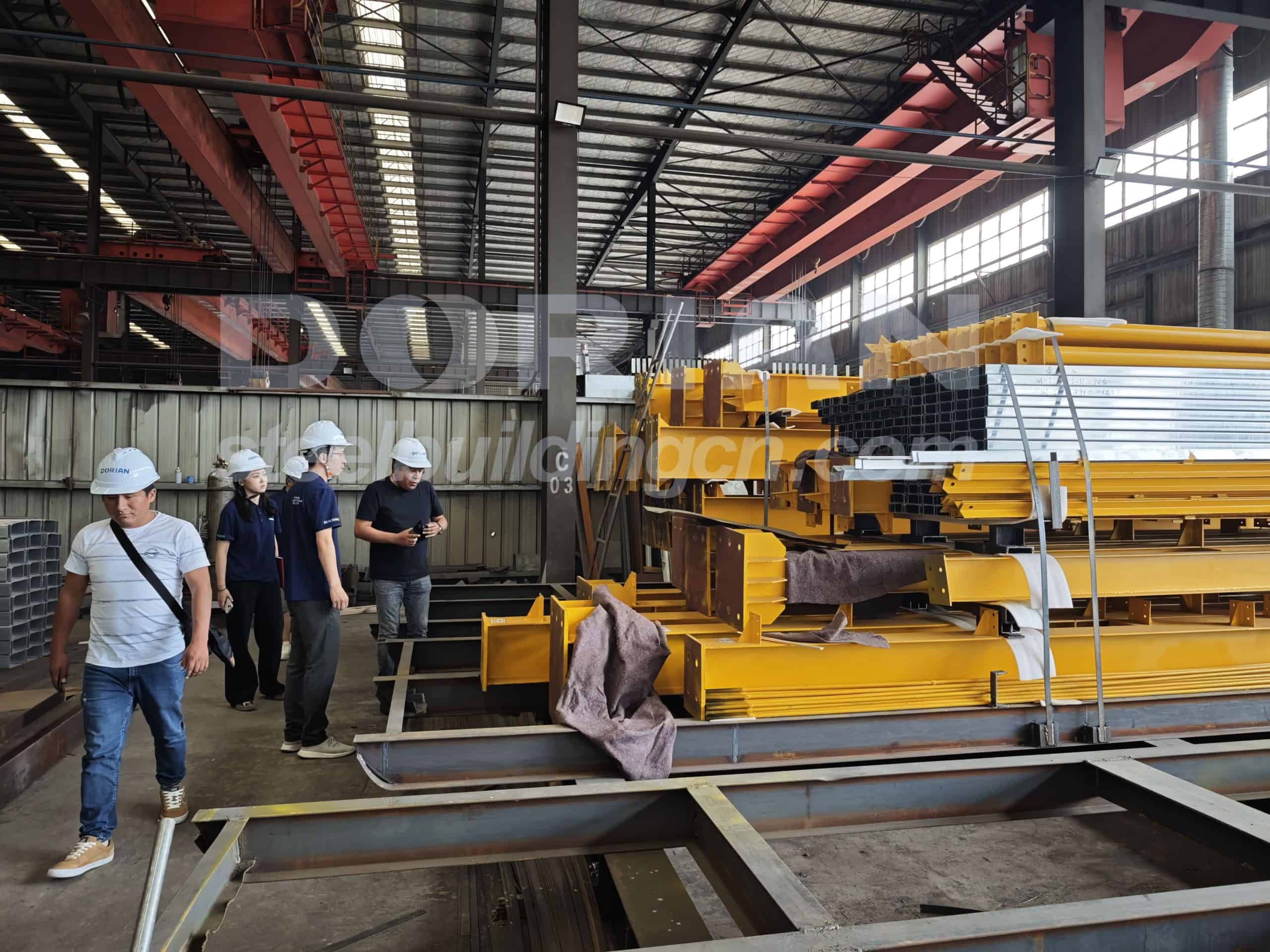 Peru Clients Visiting Dorian Factory in June 2025 04