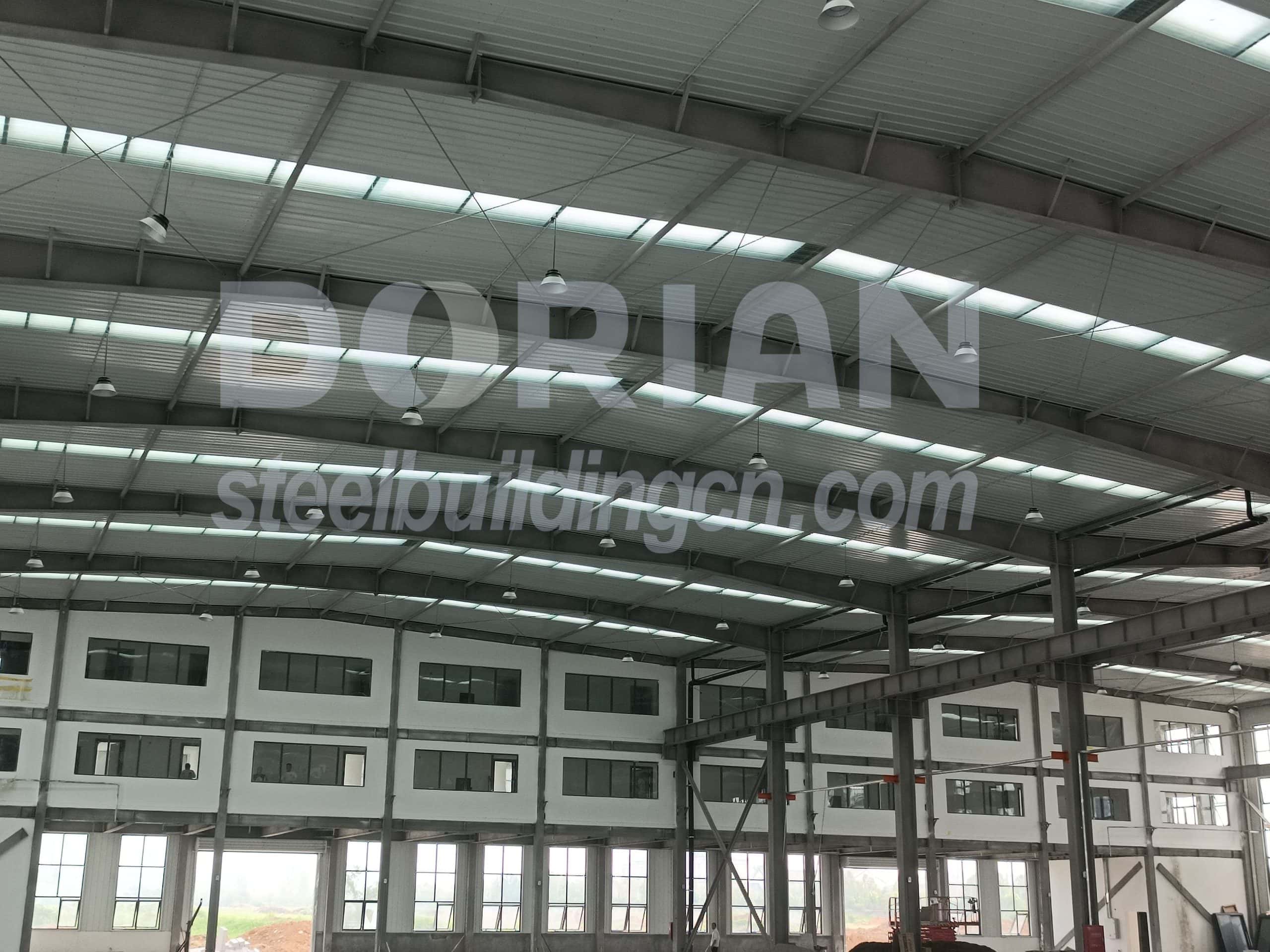 12500 Square Meters 3 Sets Steel Workshop In China 02