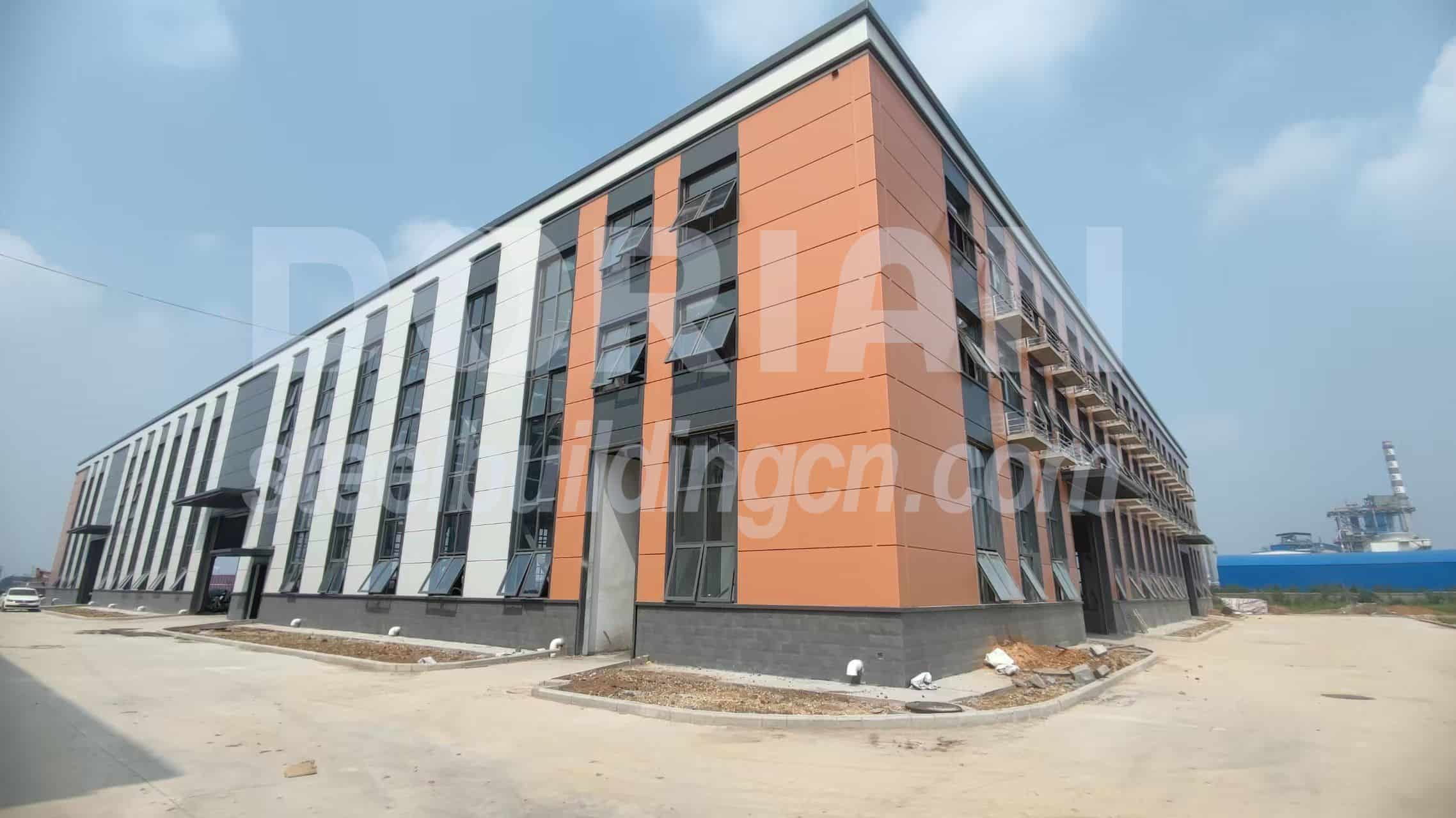 12500 Square Meters 3 Sets Steel Workshop In China 04