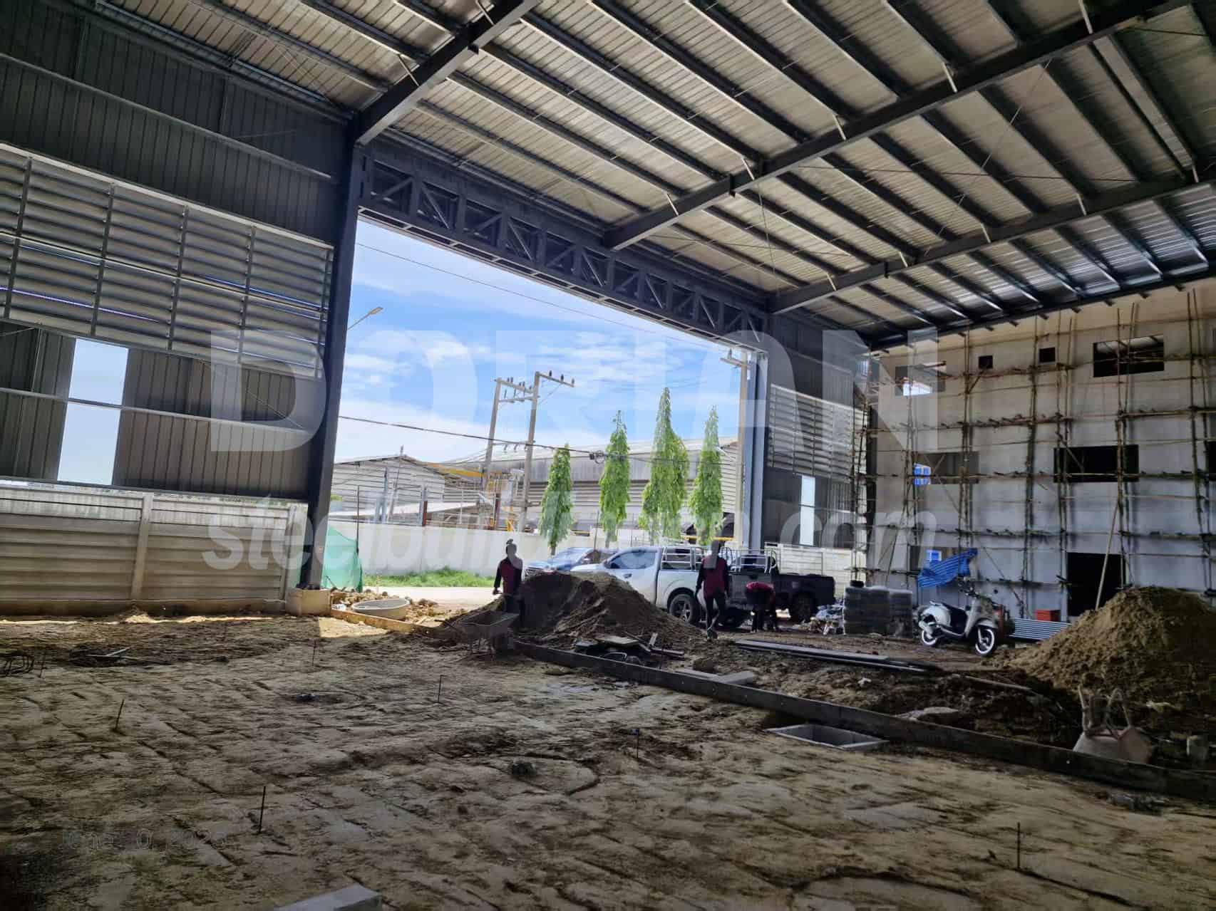2610 Square Meters Steel Structure Cold Storage in Thailand 05