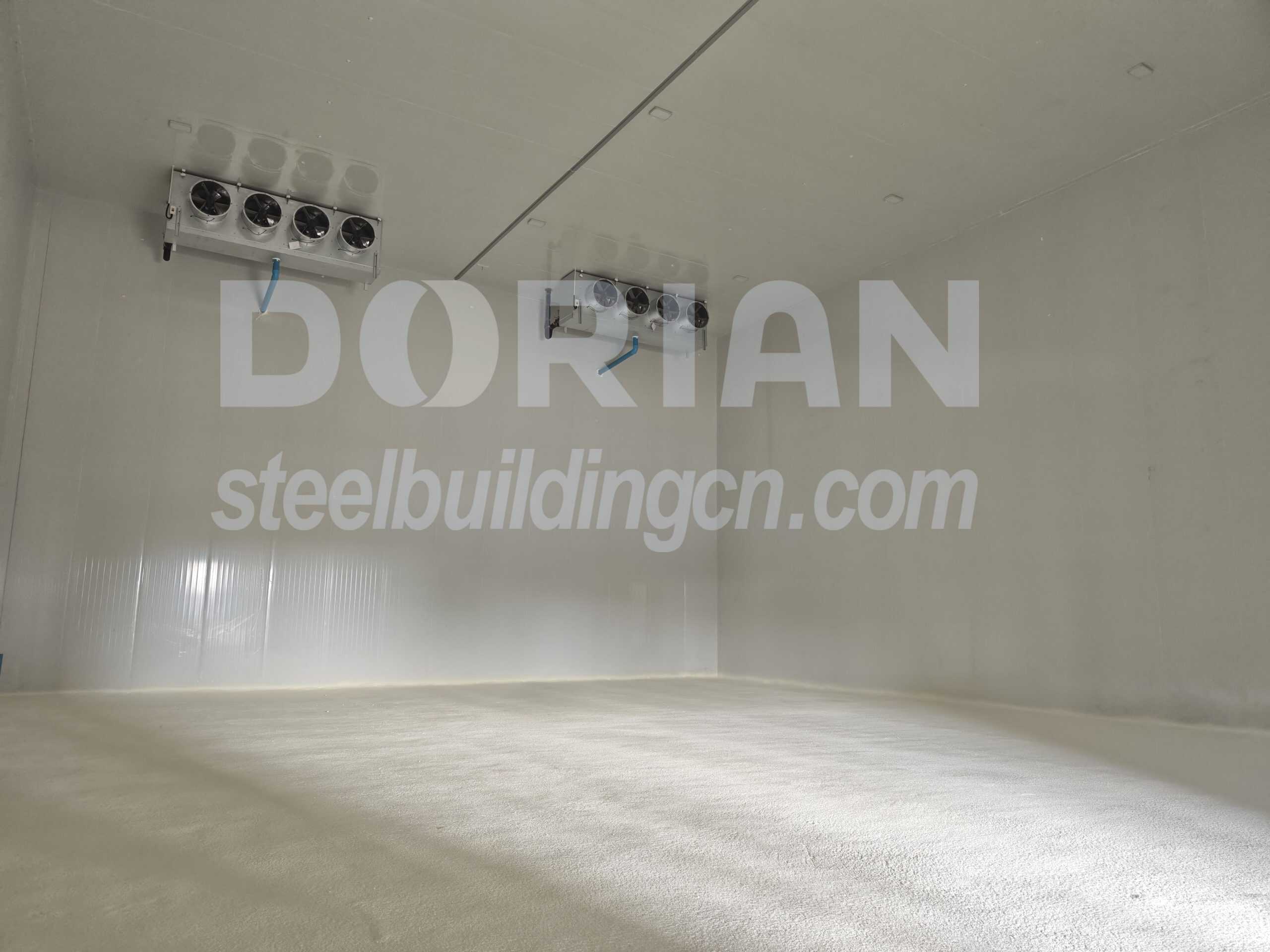 2610 Square Meters Steel Structure Cold Storage in Thailand 08