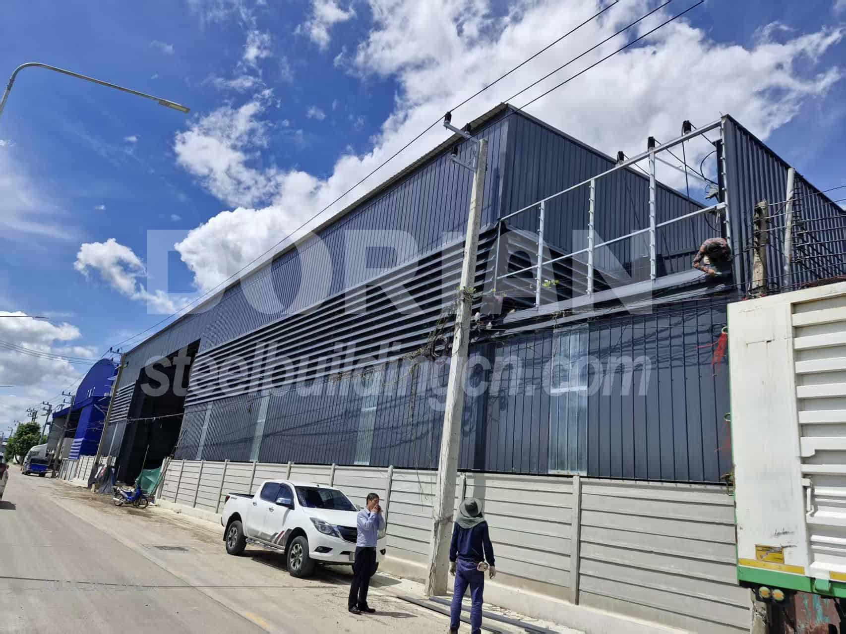 2610 Square Meters Steel Structure Cold Storage in Thailand 09
