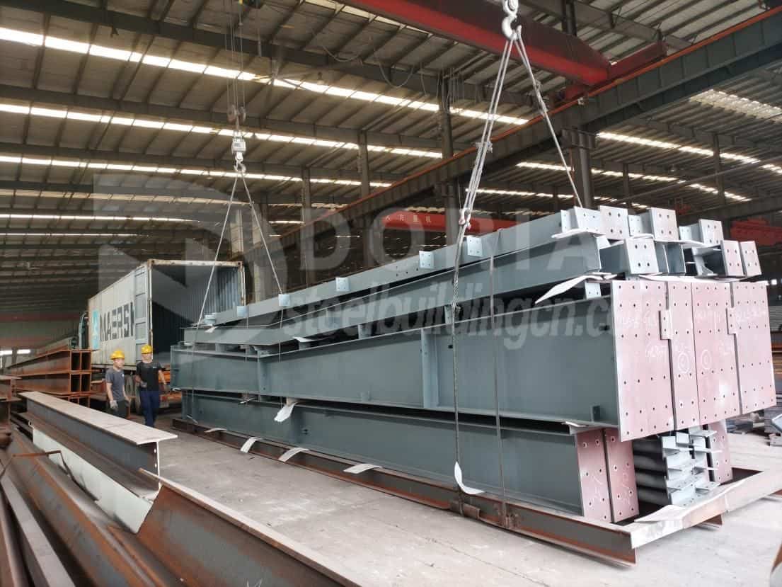 736 Square Meter Steel Structure Warehouse in Thailand 6