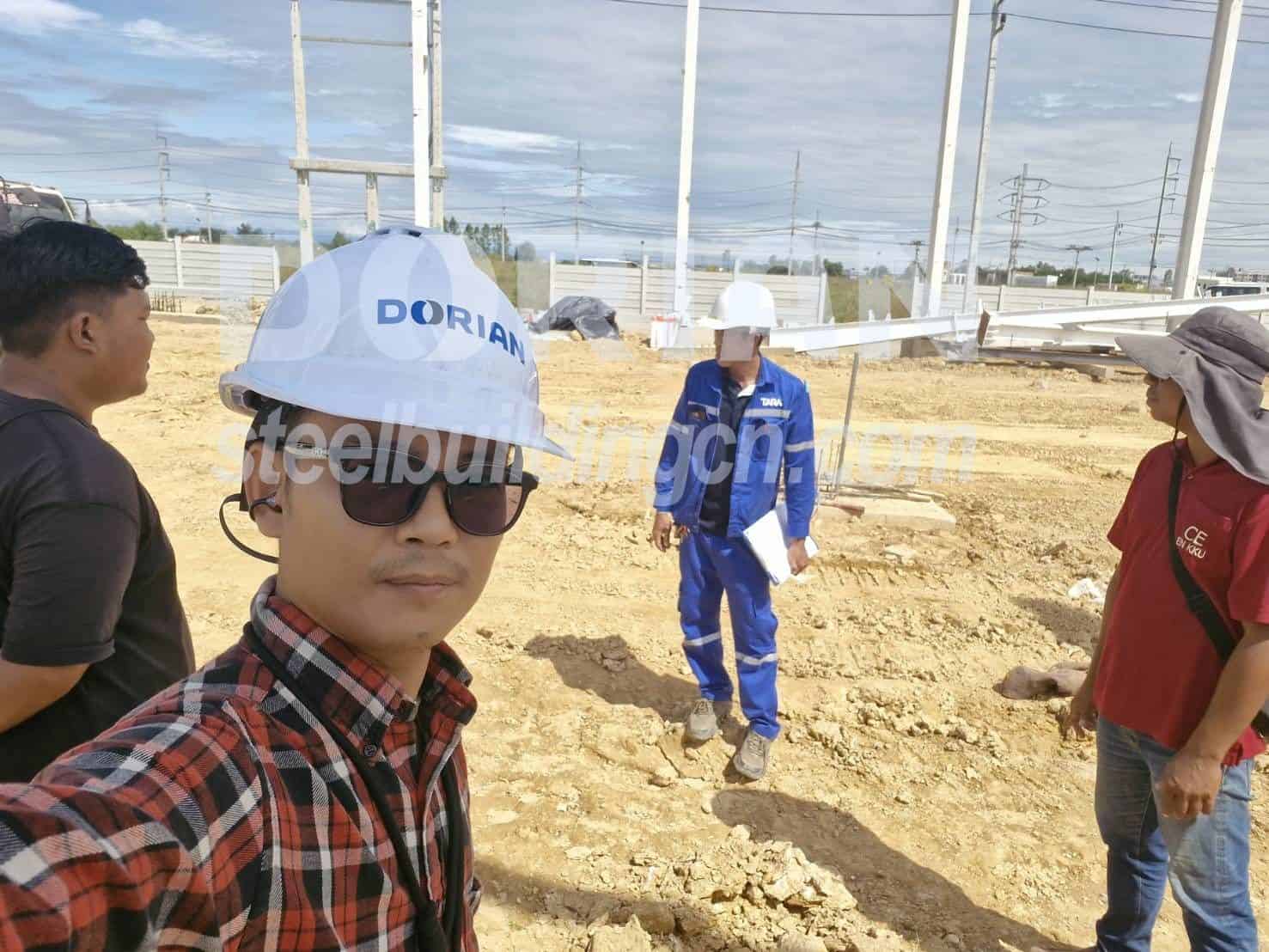 2,160 m² Steel Structure Plastic Factory in Thailand 12