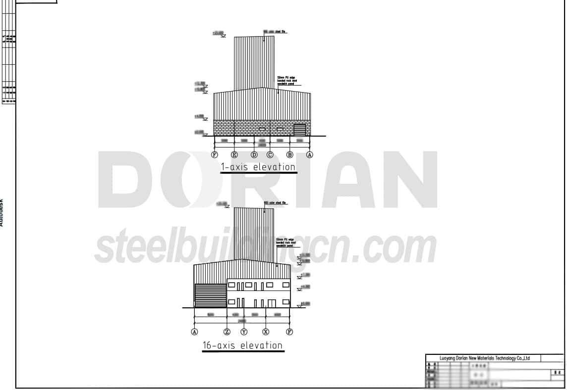 2,160 m² Steel Structure Plastic Factory in Thailand 4