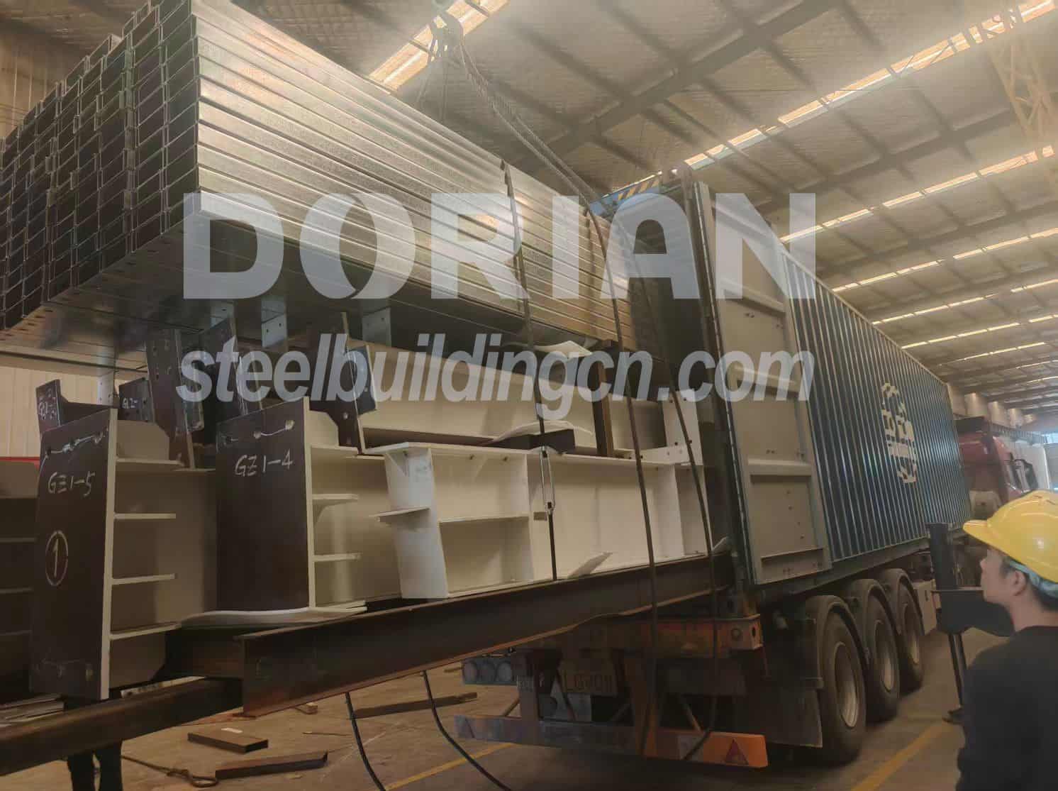 2,160 m² Steel Structure Plastic Factory in Thailand 6