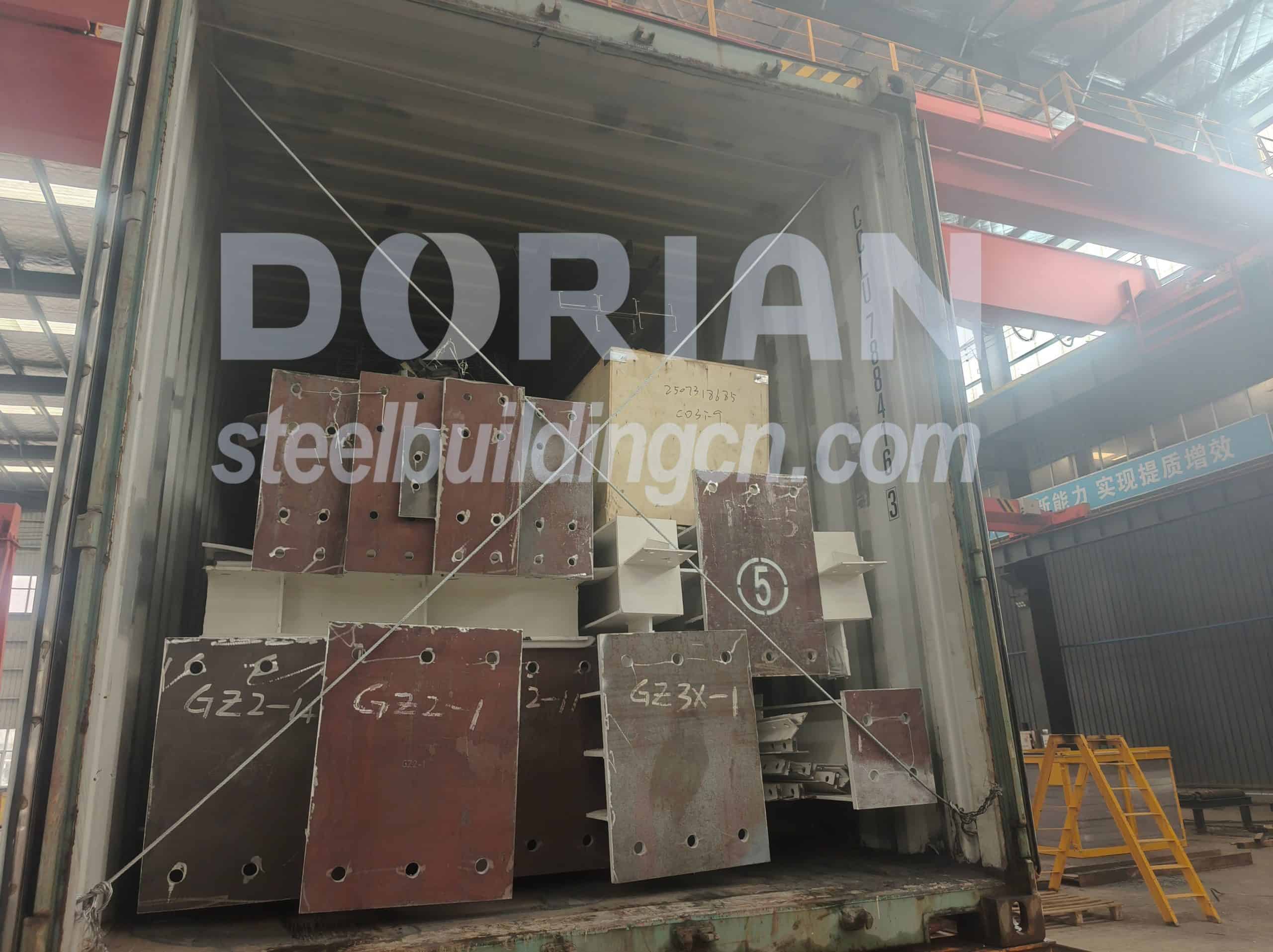 2,160 m² Steel Structure Plastic Factory in Thailand 7