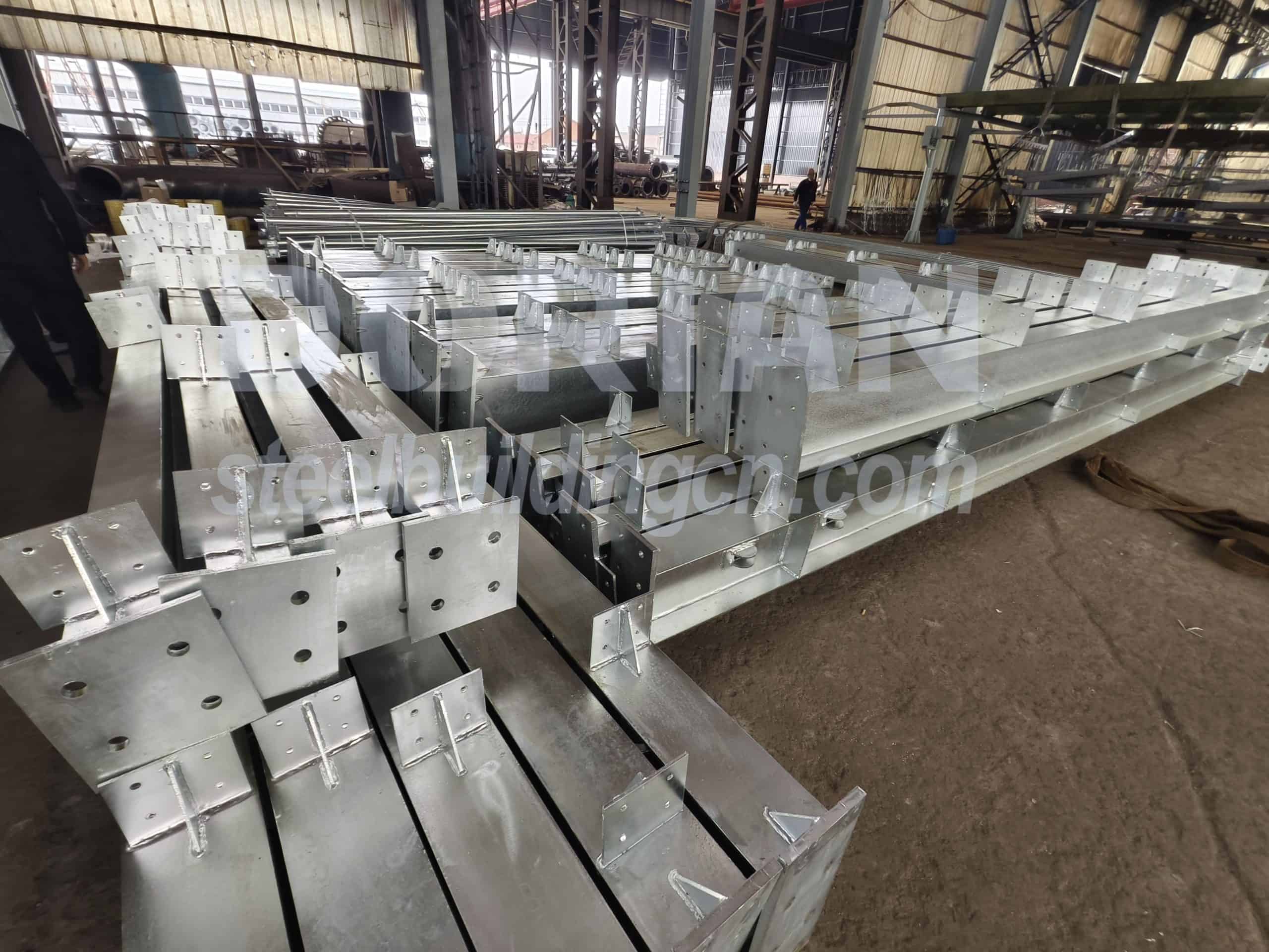 Steel Chicken House Frame Components