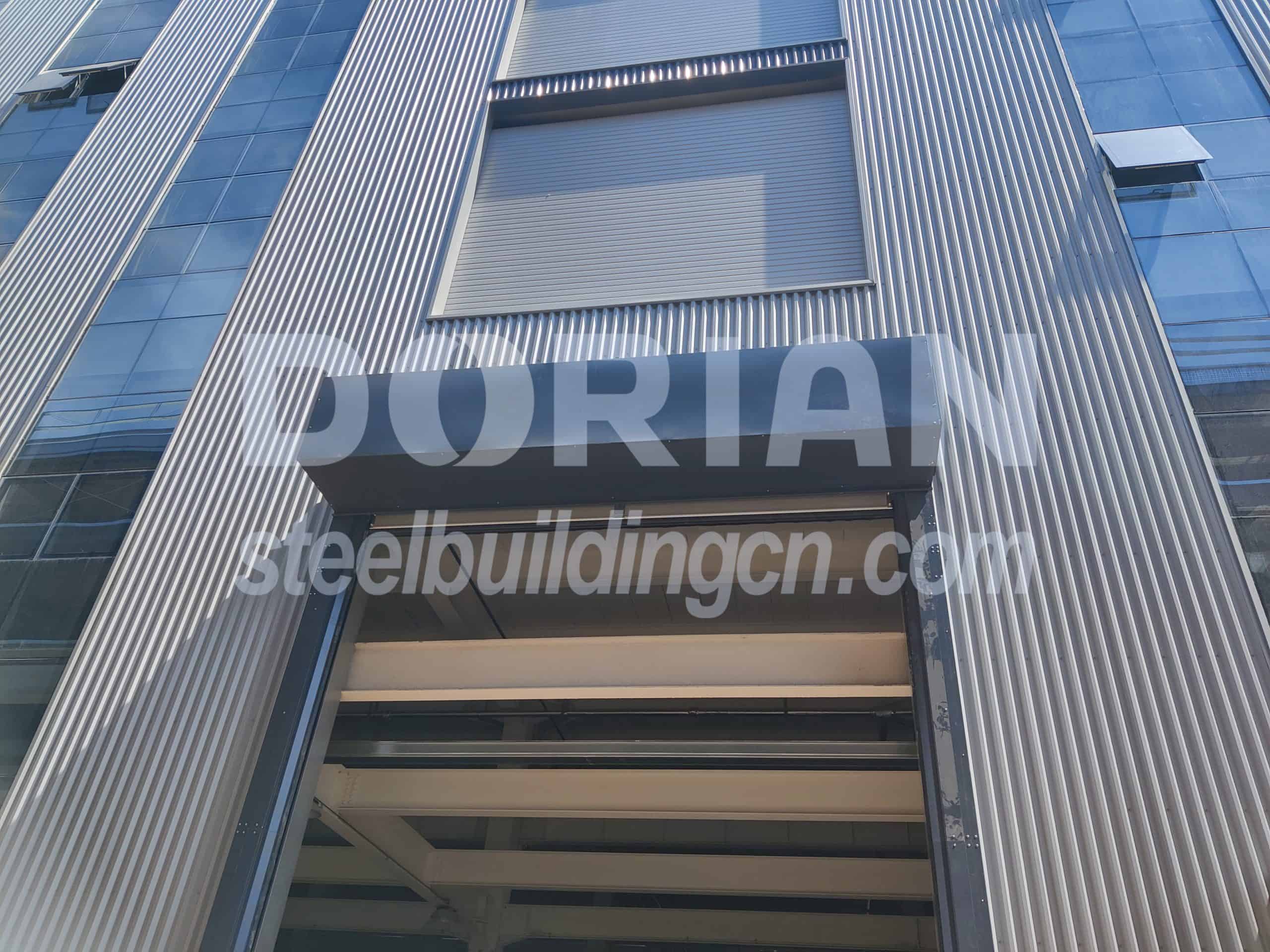 Modern Steel Building Facade