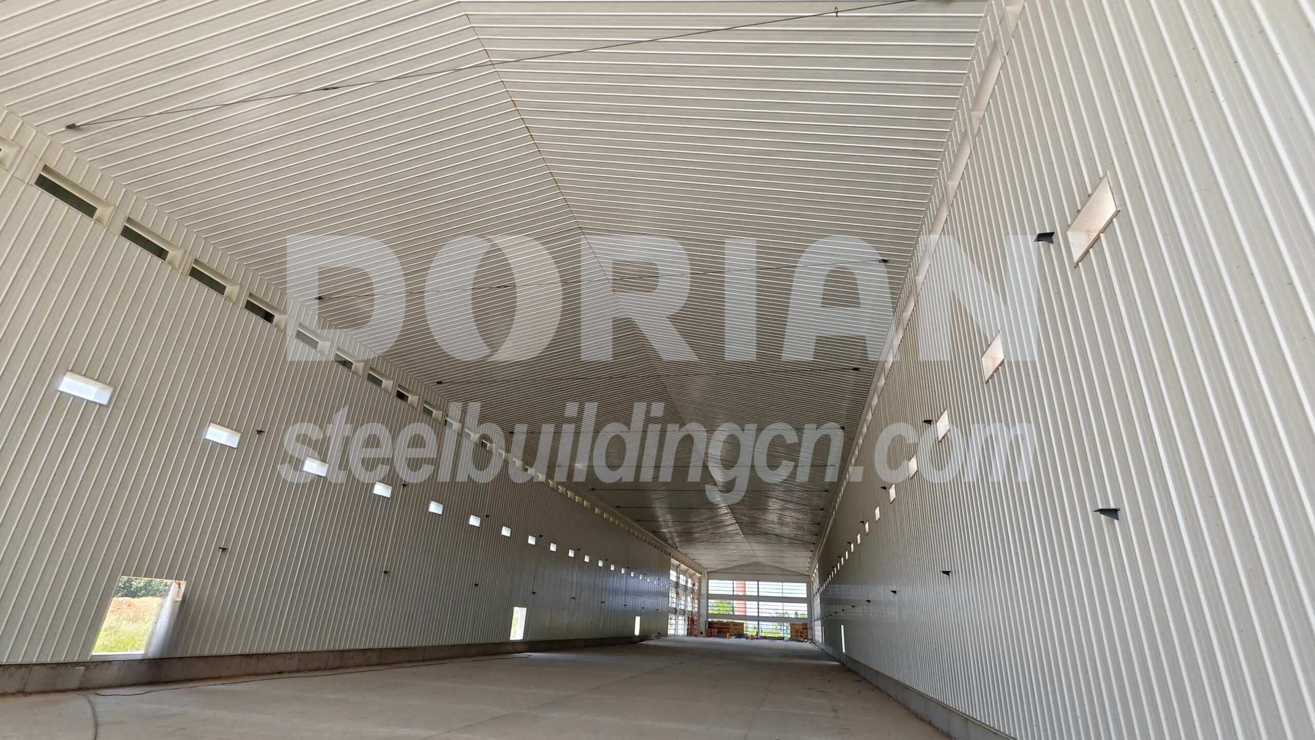 Large Steel Warehouse Interior Design