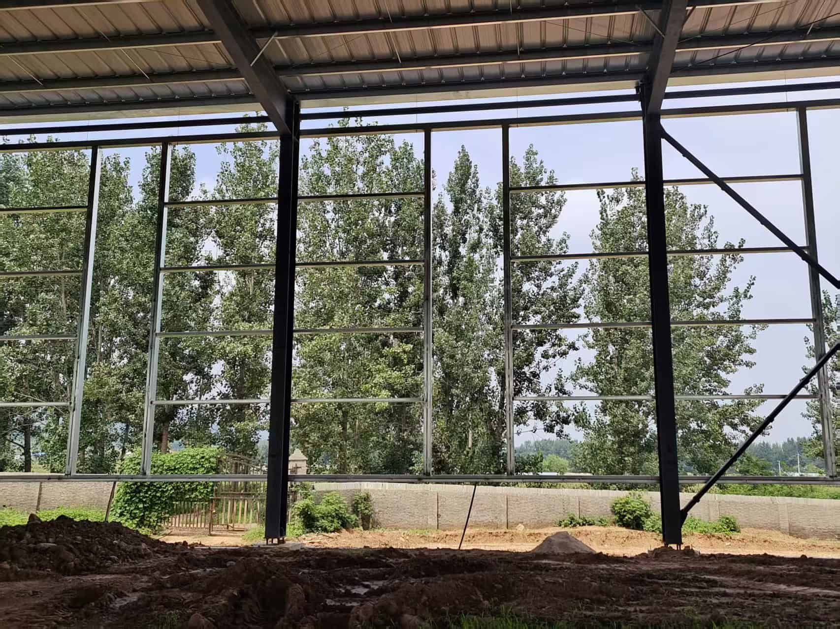 Steel Structure Chicken House Construction