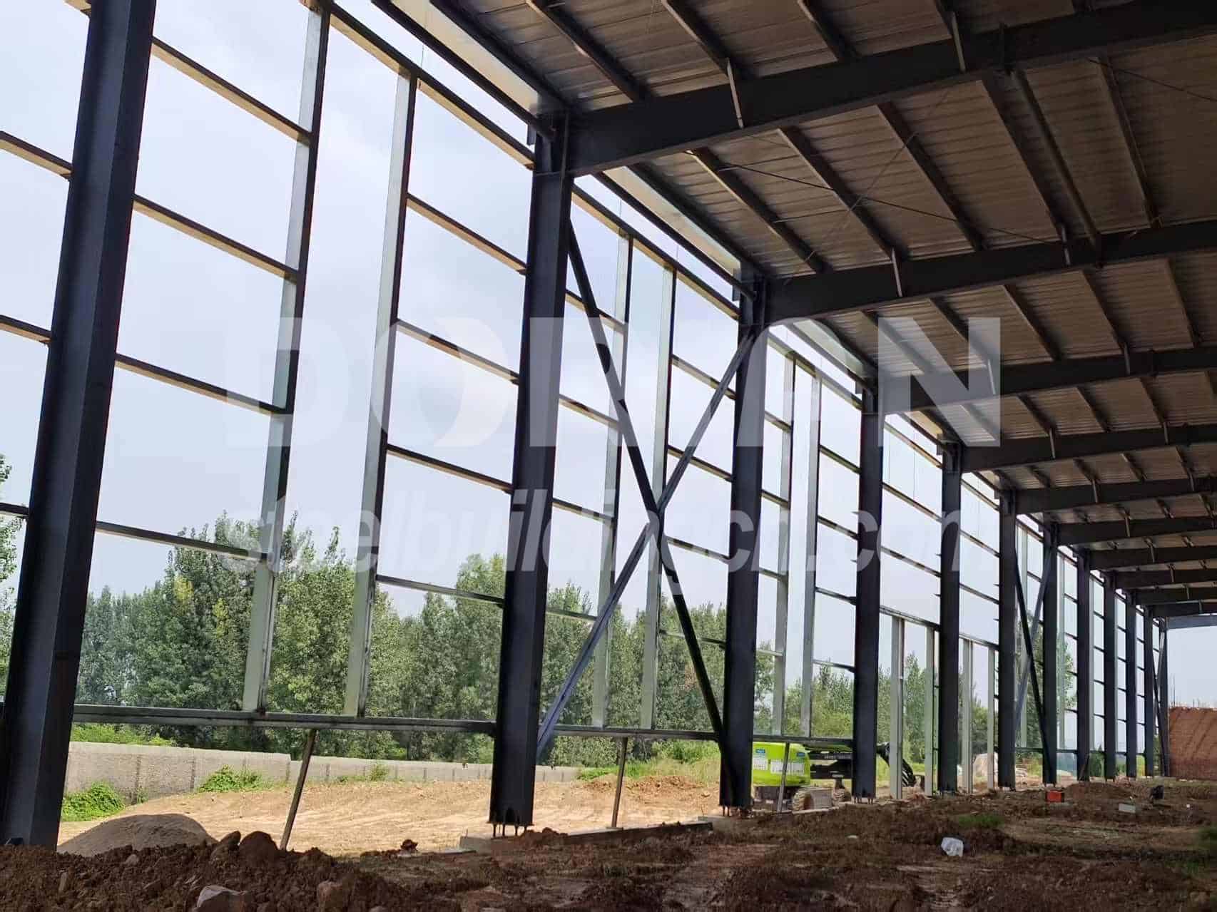 Steel Structure Chicken House Construction