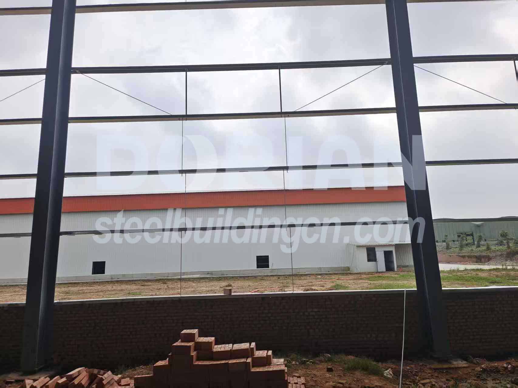Large Steel Building Structure in Cameroon