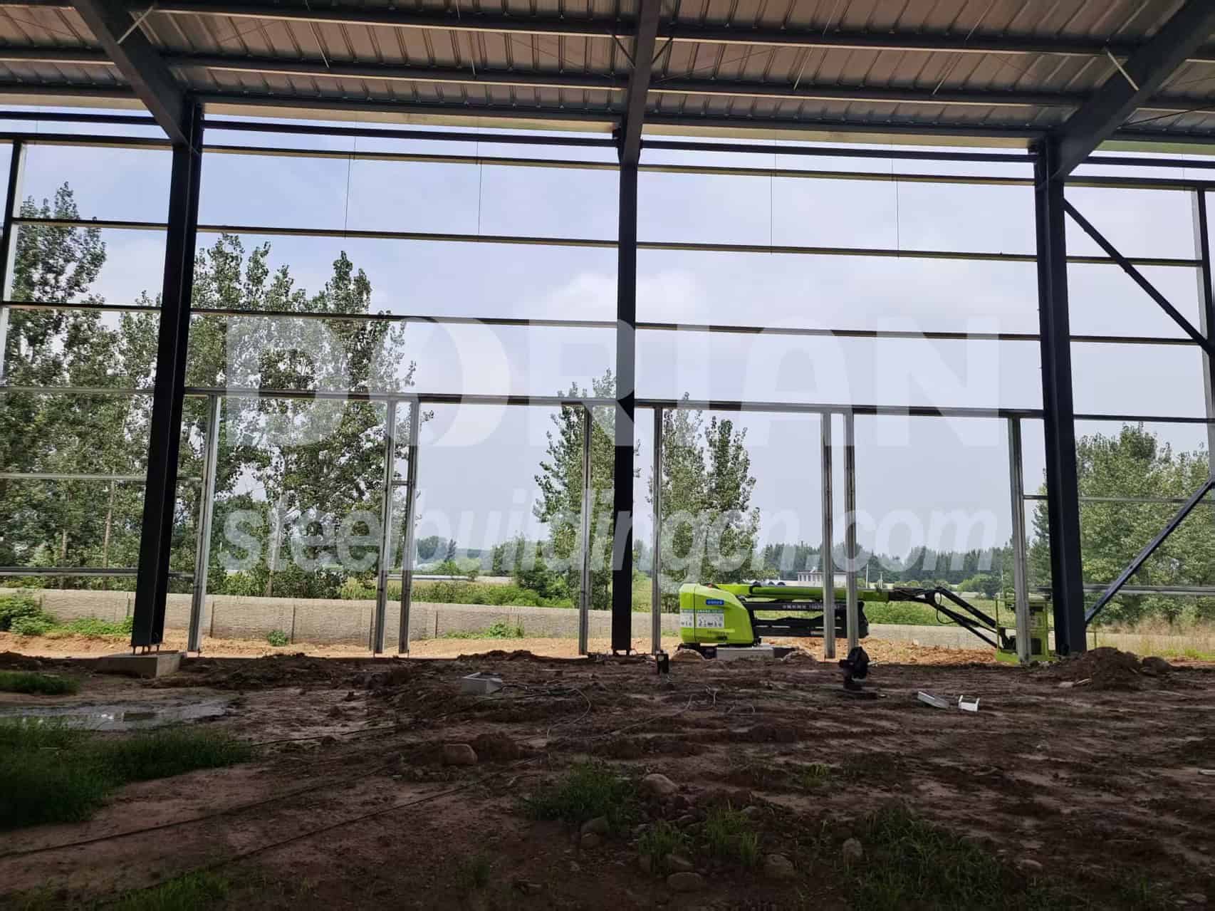 Steel Structure Chicken House Construction