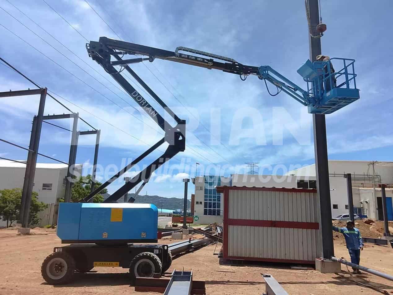 Steel Structure Construction in Guatemala