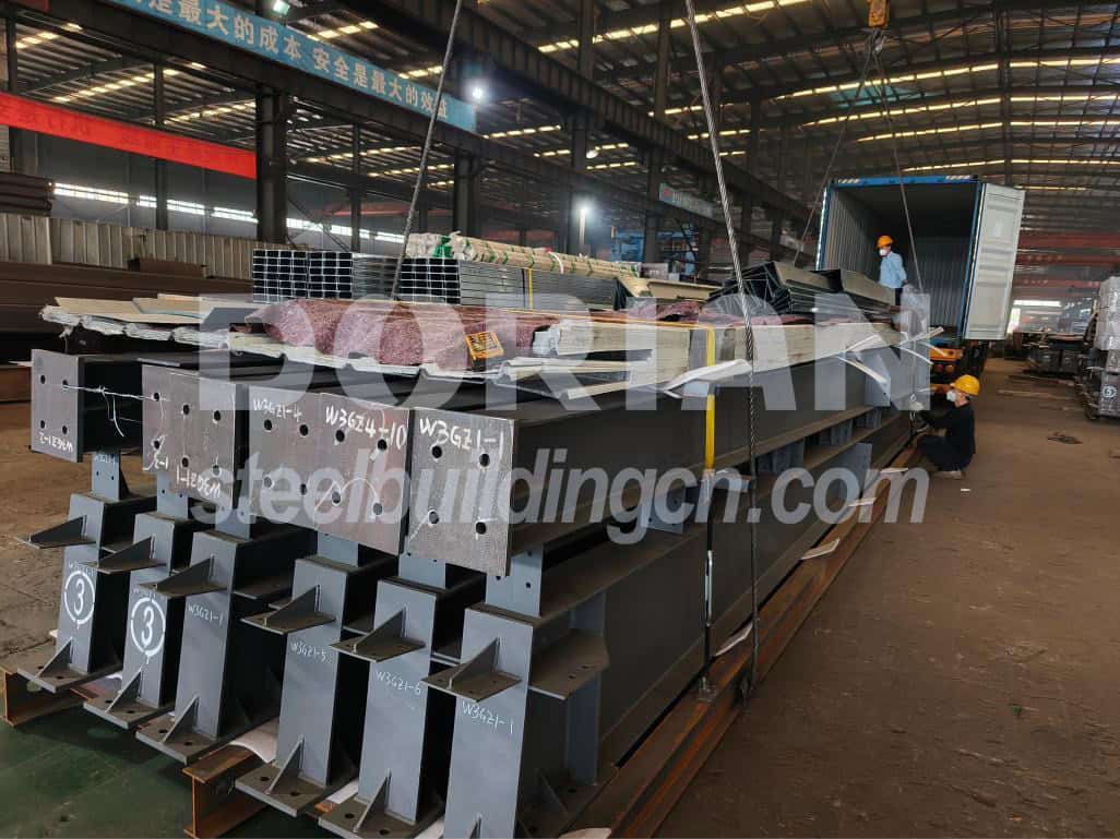 Steel Structure Components for Warehouse