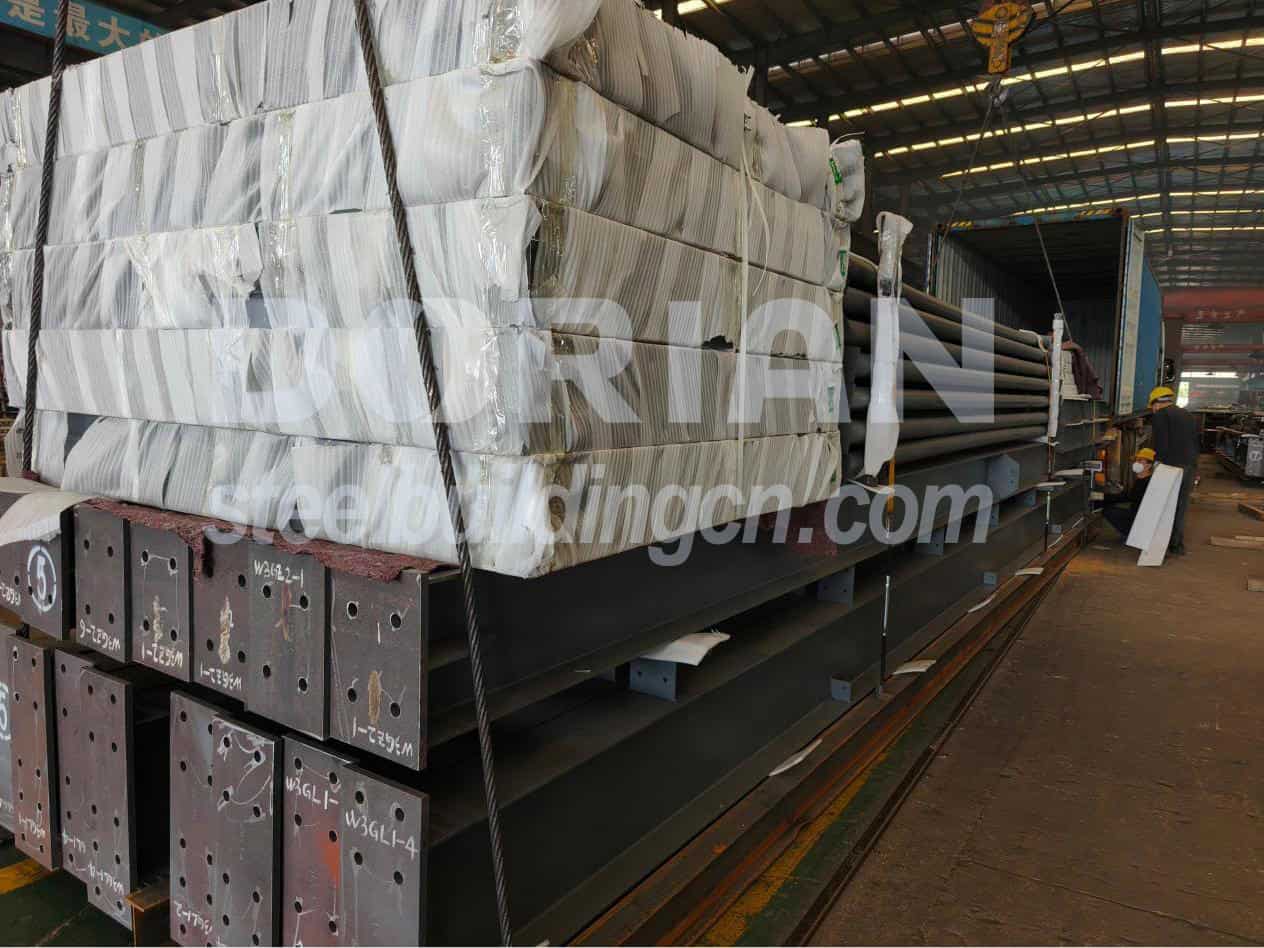 Steel Structure Components for Warehouse
