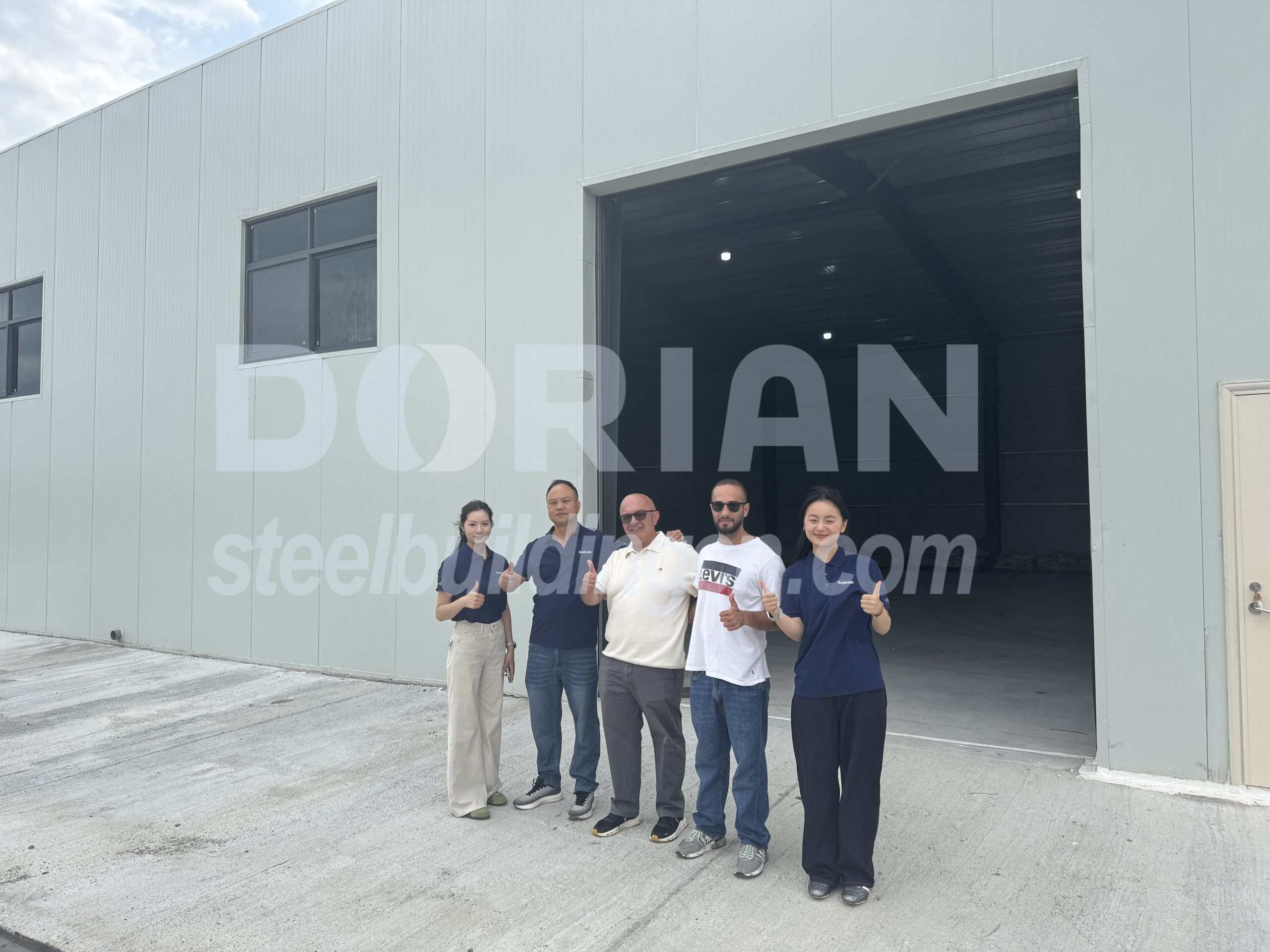 Steel Structure Warehouse in Georgia